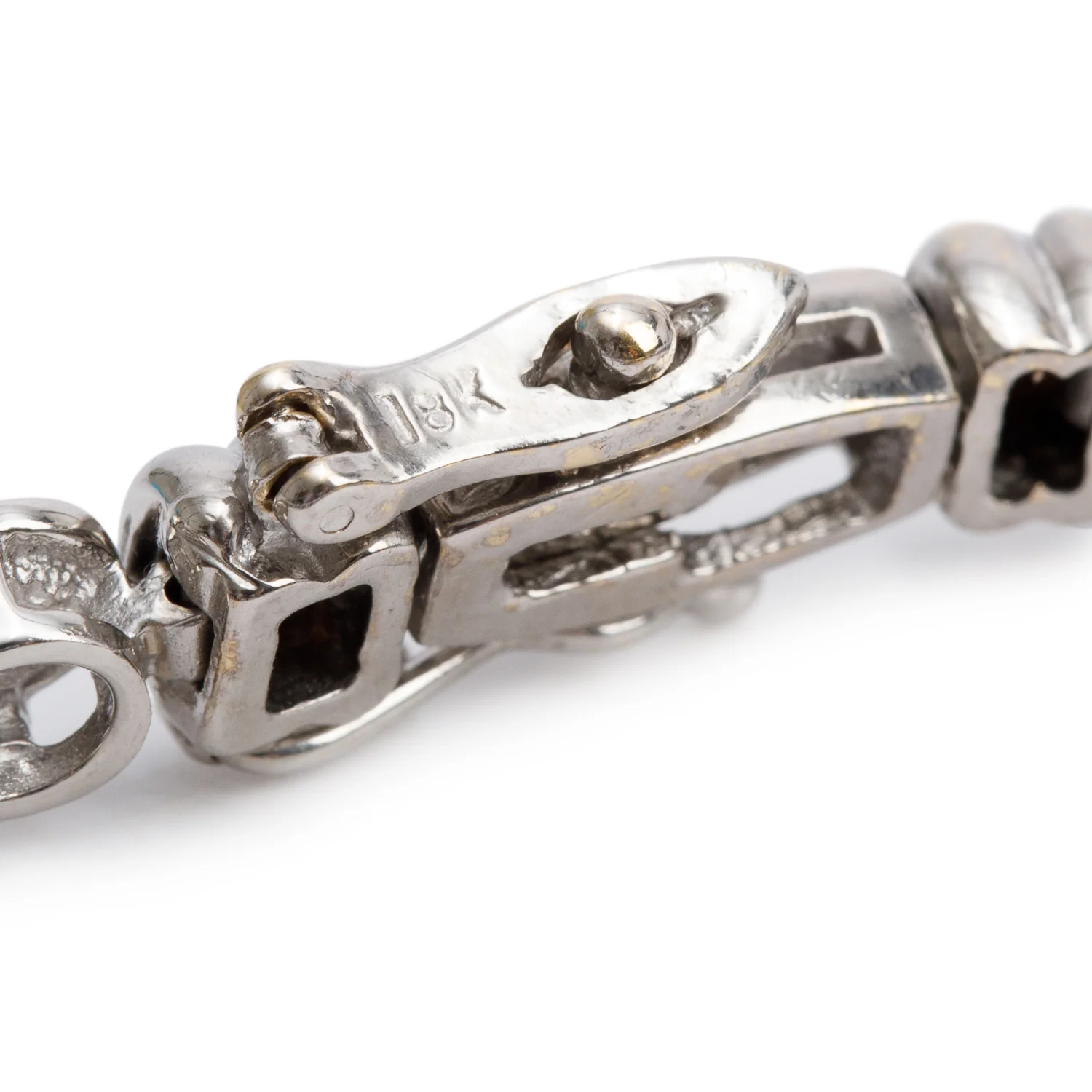18k White Gold 1.70 tcw. Diamond Tennis Bracelet - Image 3