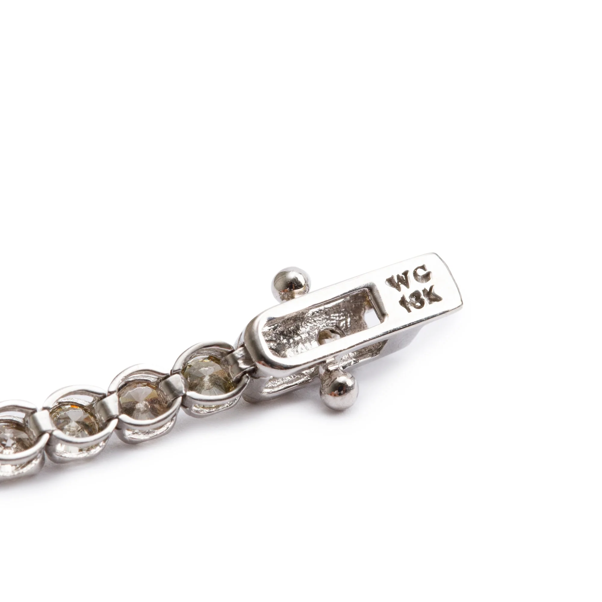 18k White Gold 2.21 tcw. Diamond Tennis Bracelet - Image 4