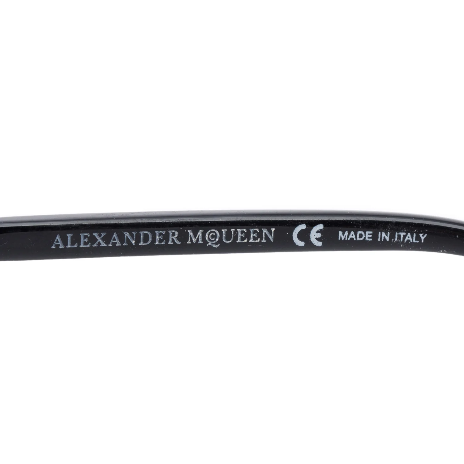 Alexander McQueen AM0020S Black Acetate Aviator Sunglasses - Image 5