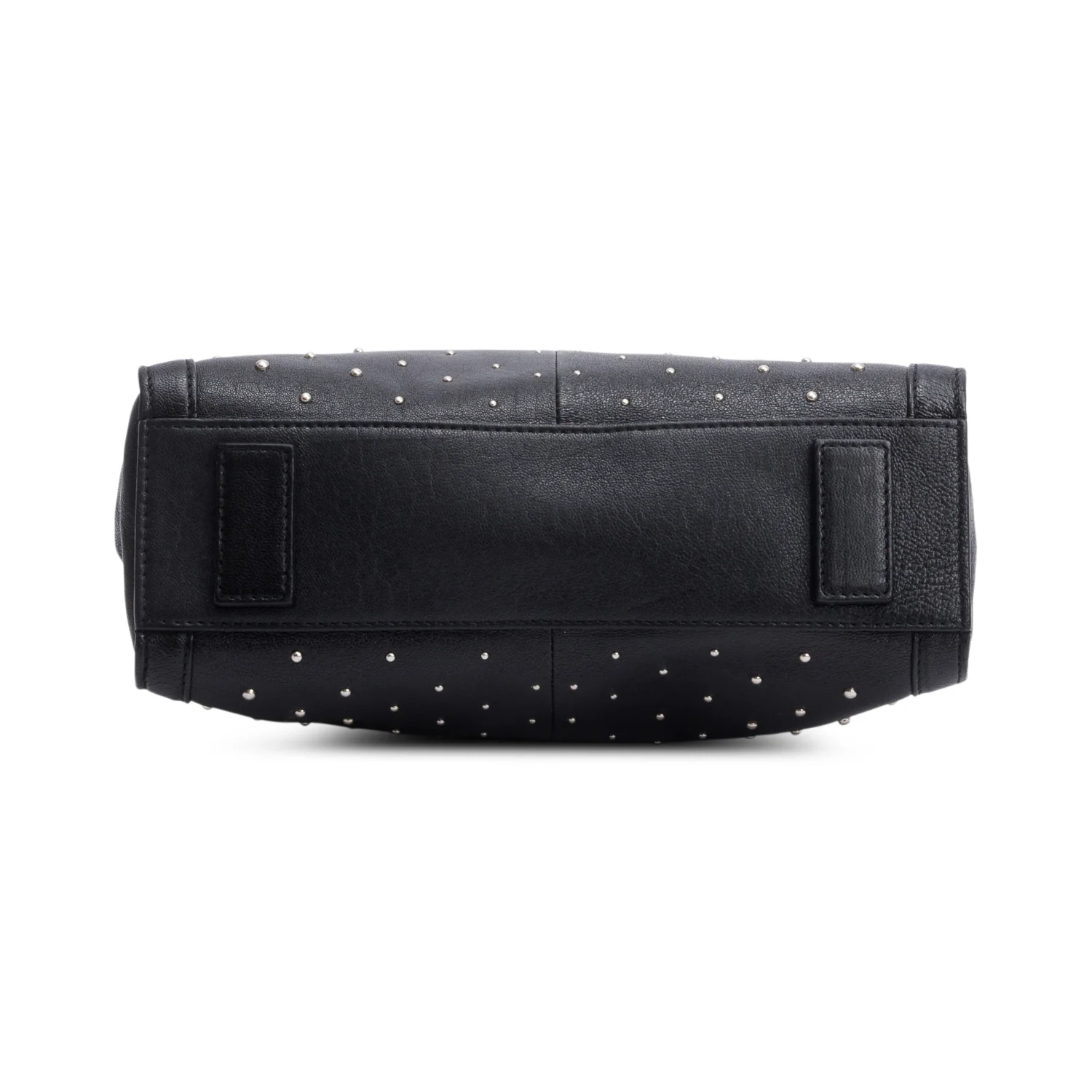 Alexander McQueen Black Calfkskin Leather De Manta Handle Bag w/ Strap - Image 7