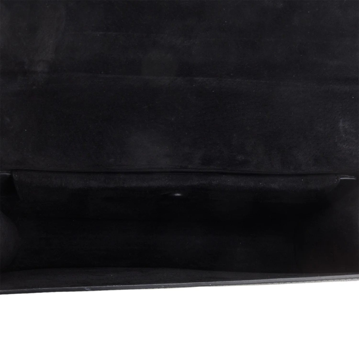 Alexander McQueen Black Printed Calfskin Leather Butterfly Insignia Flap Bag - Image 8