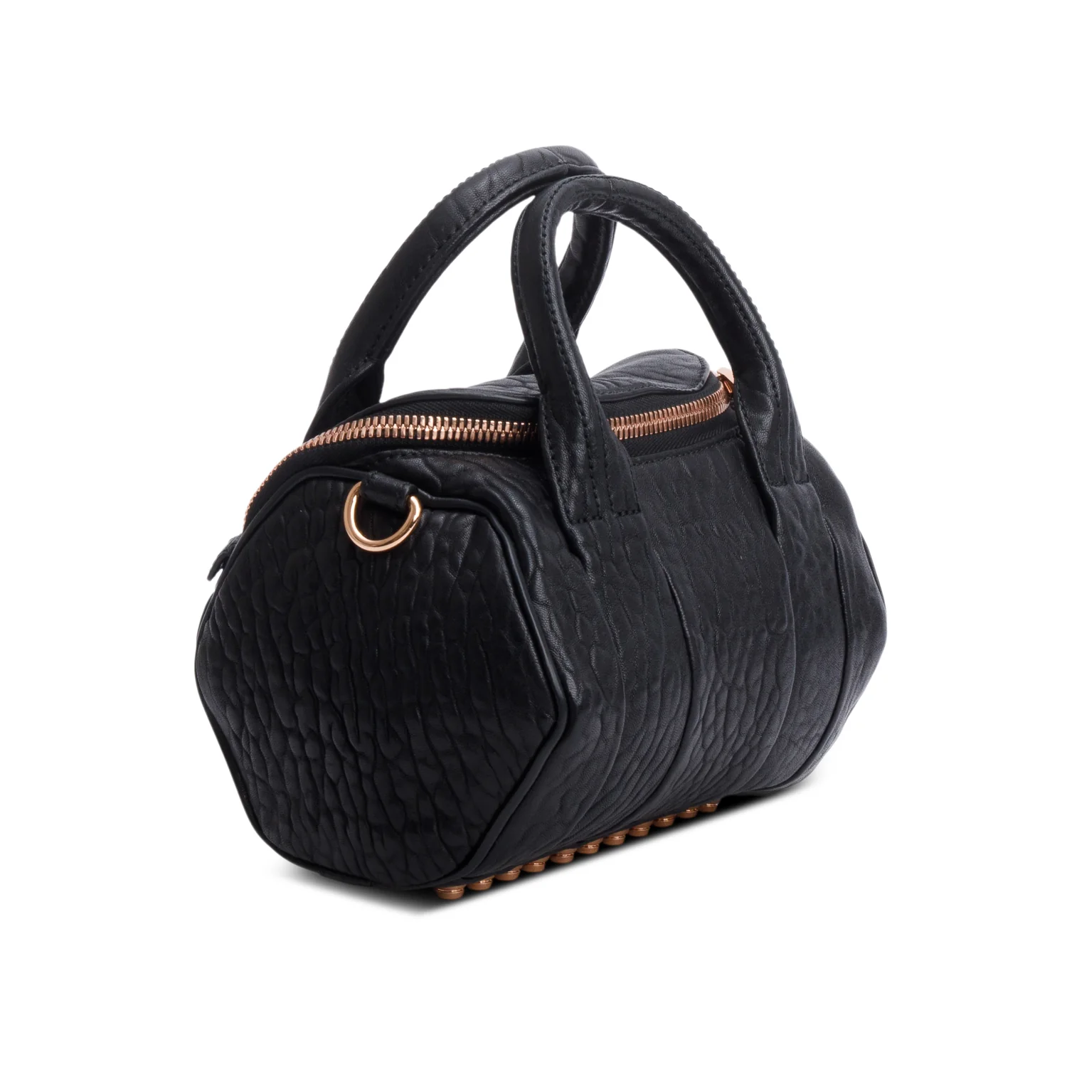 Alexander Wang Pebbled Lambskin Rockie Satchel w/ Strap - Image 4