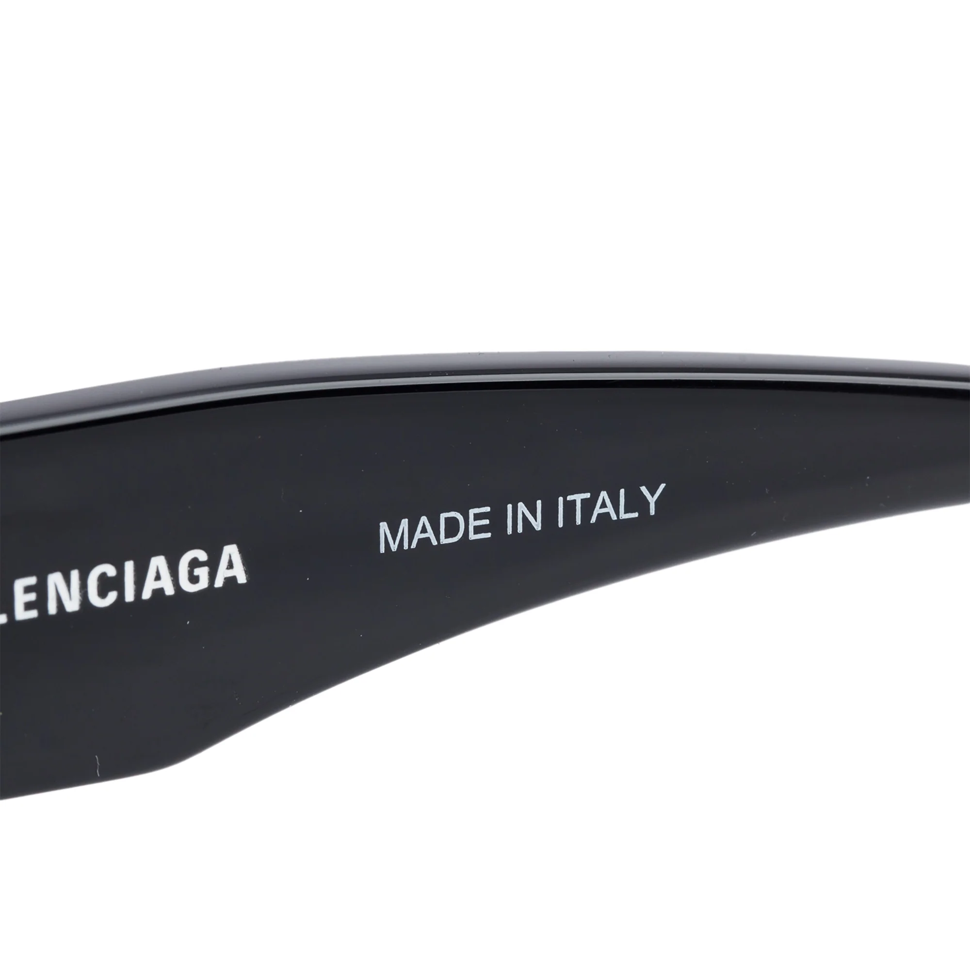 Balenciaga BB0095S Black Acetate Crystal Dynasty D-Frame Sunglasses w/ Case - Image 5