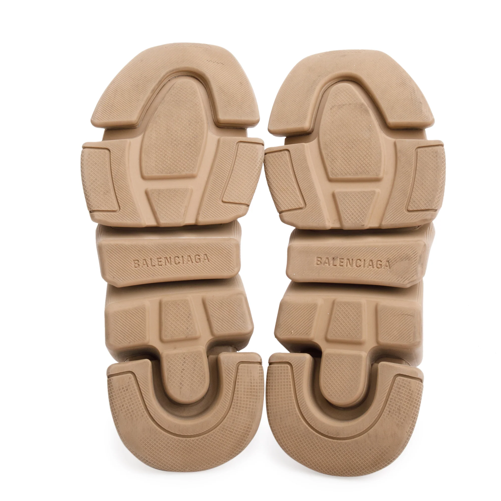 Balenciaga Beige Knit Speed LT Trainer Sock Sneaker, Size 8 - Image 5