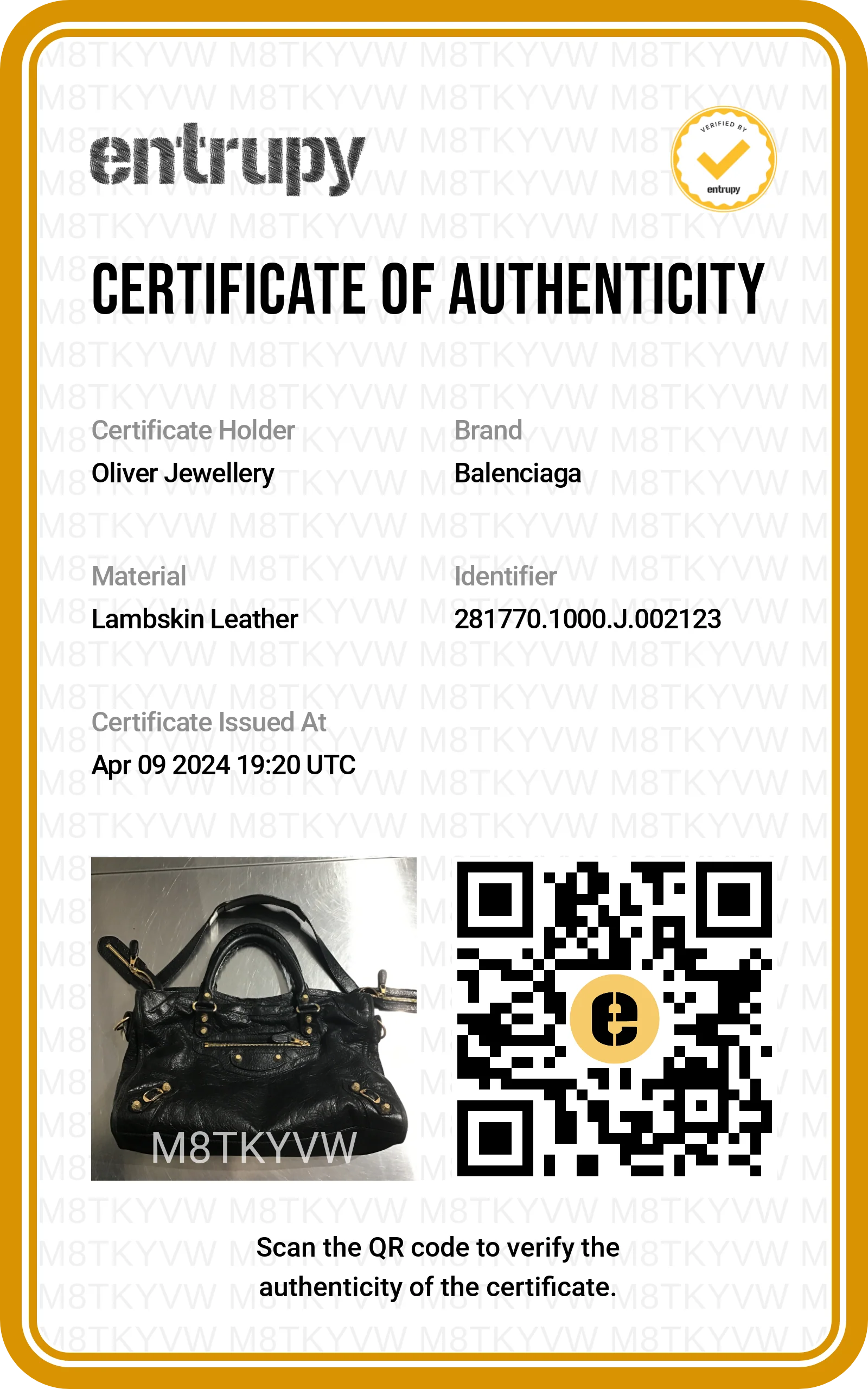 Balenciaga Black Agneau Leather Giant 12 City Bag - Image 9
