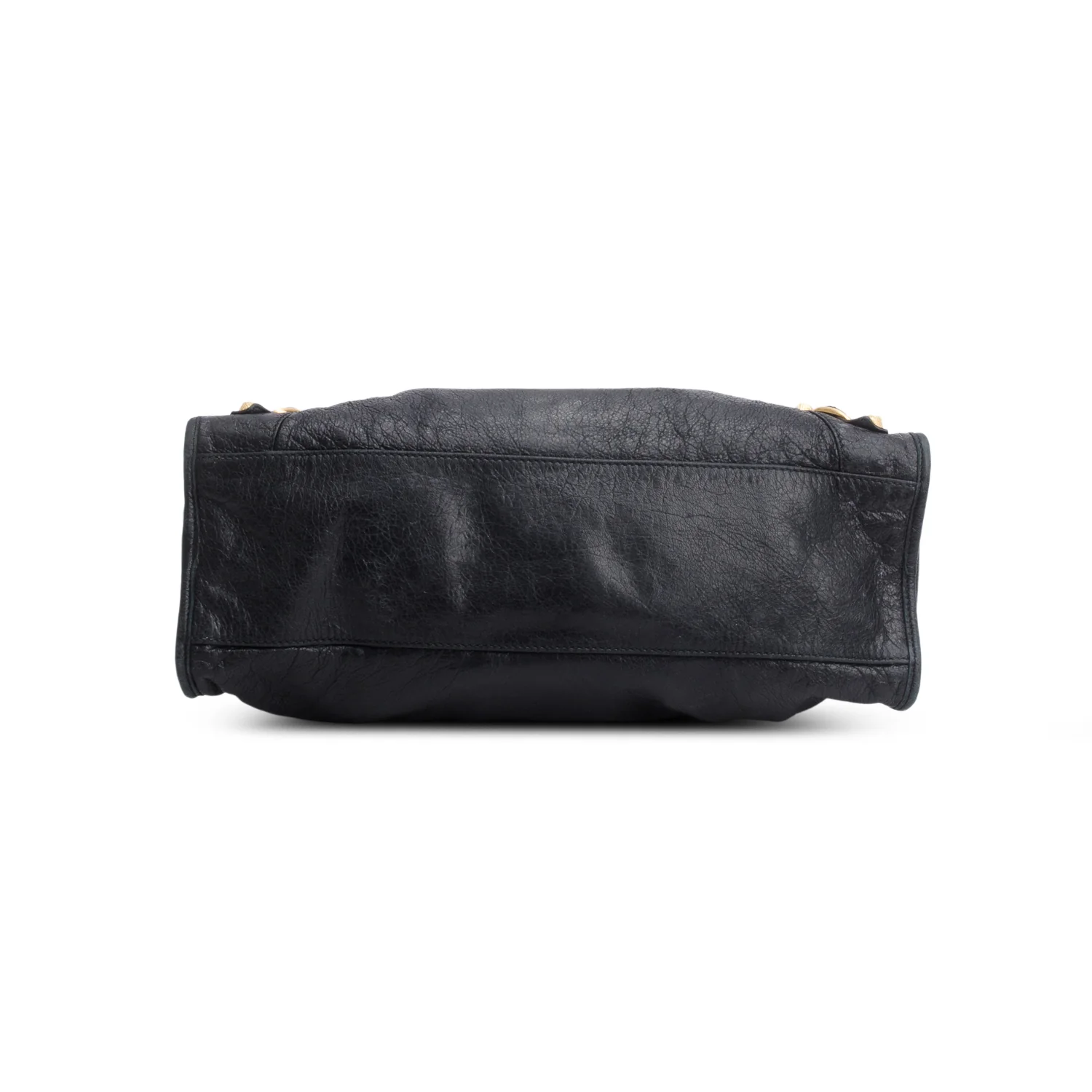 Balenciaga Black Agneau Leather Le City Medium Bag - Image 7