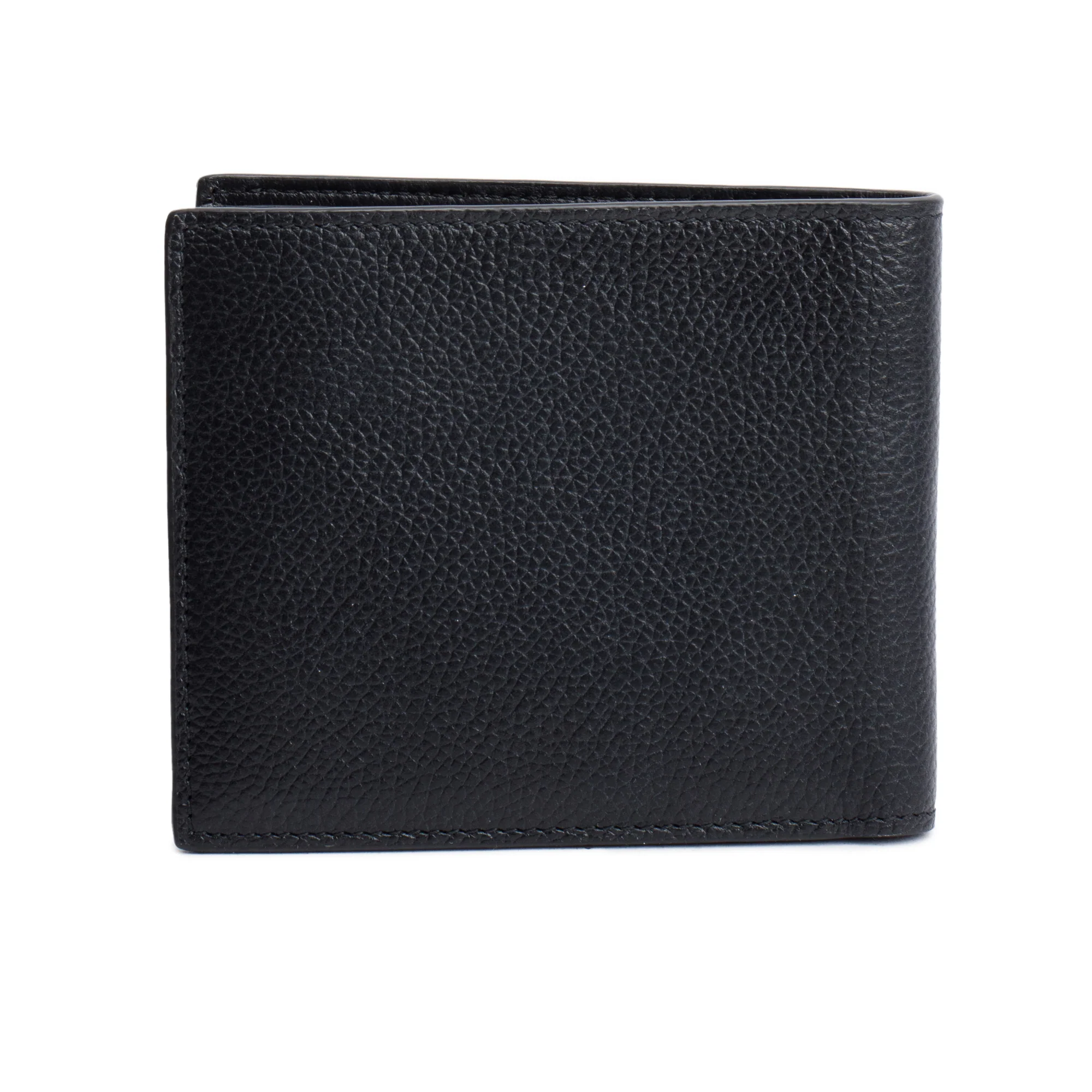 Balenciaga Black Calfskin Leather Cash Square Bifold Wallet - Image 3
