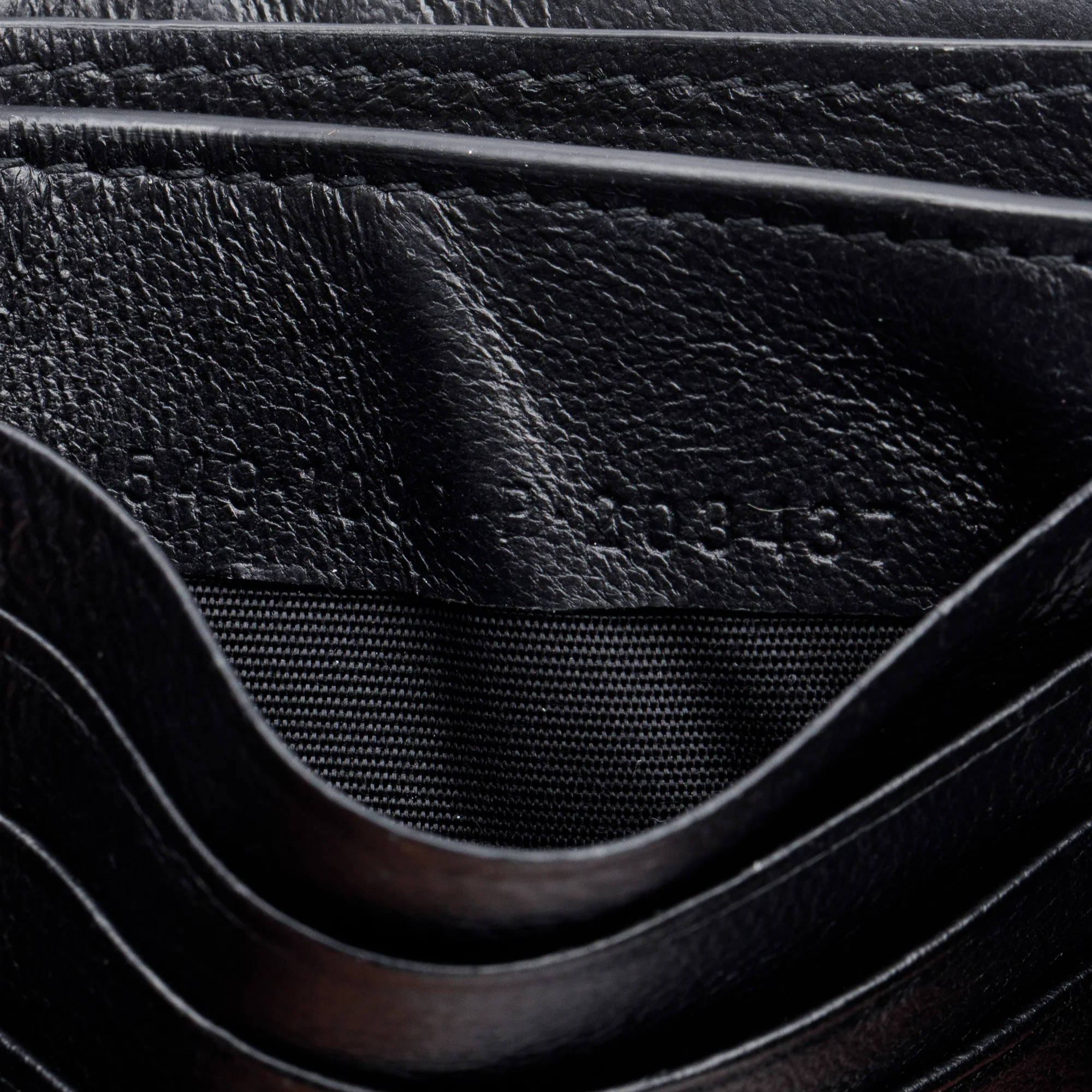 Balenciaga Black Calfskin Leather Cash Square Bifold Wallet - Image 7