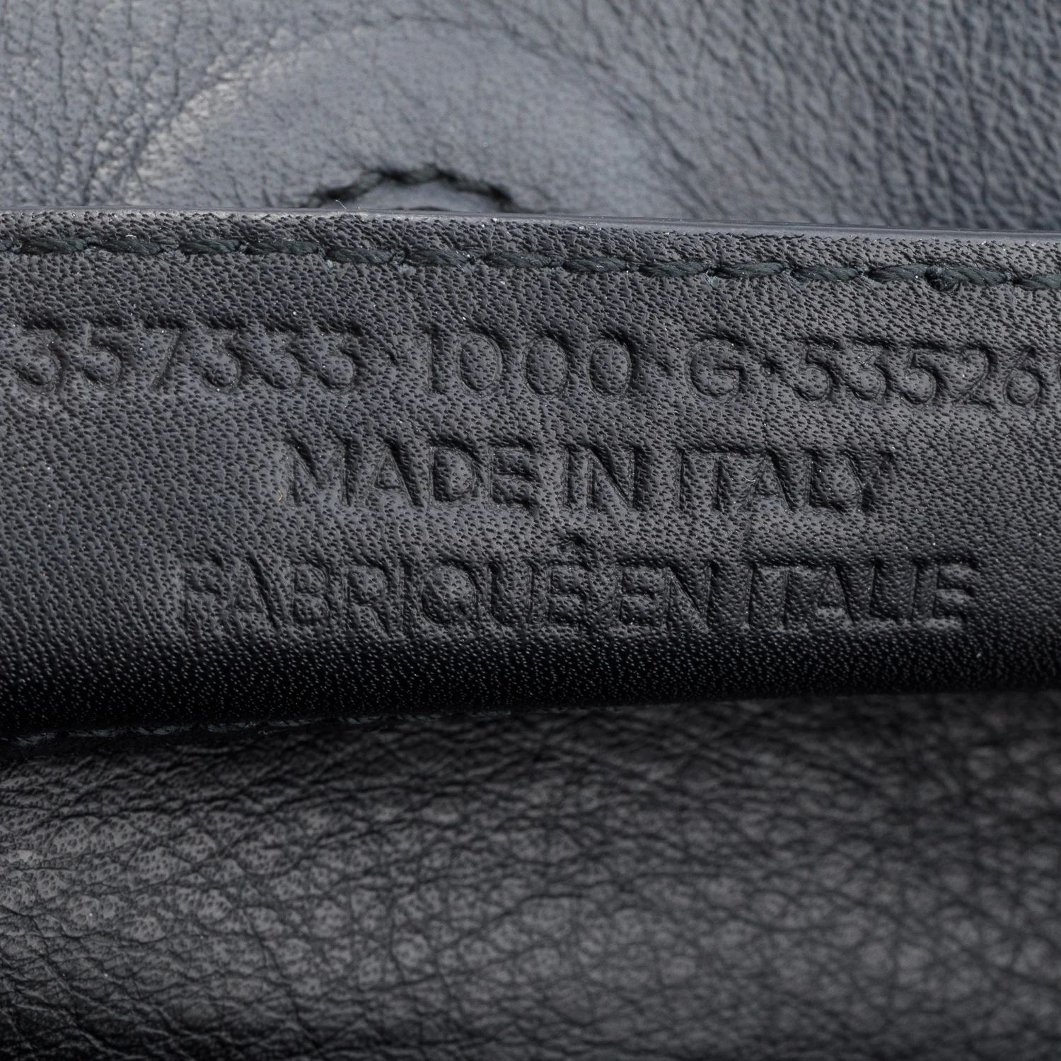 Balenciaga Black Calfskin Papier Mini A4 w/ Strap - Image 9