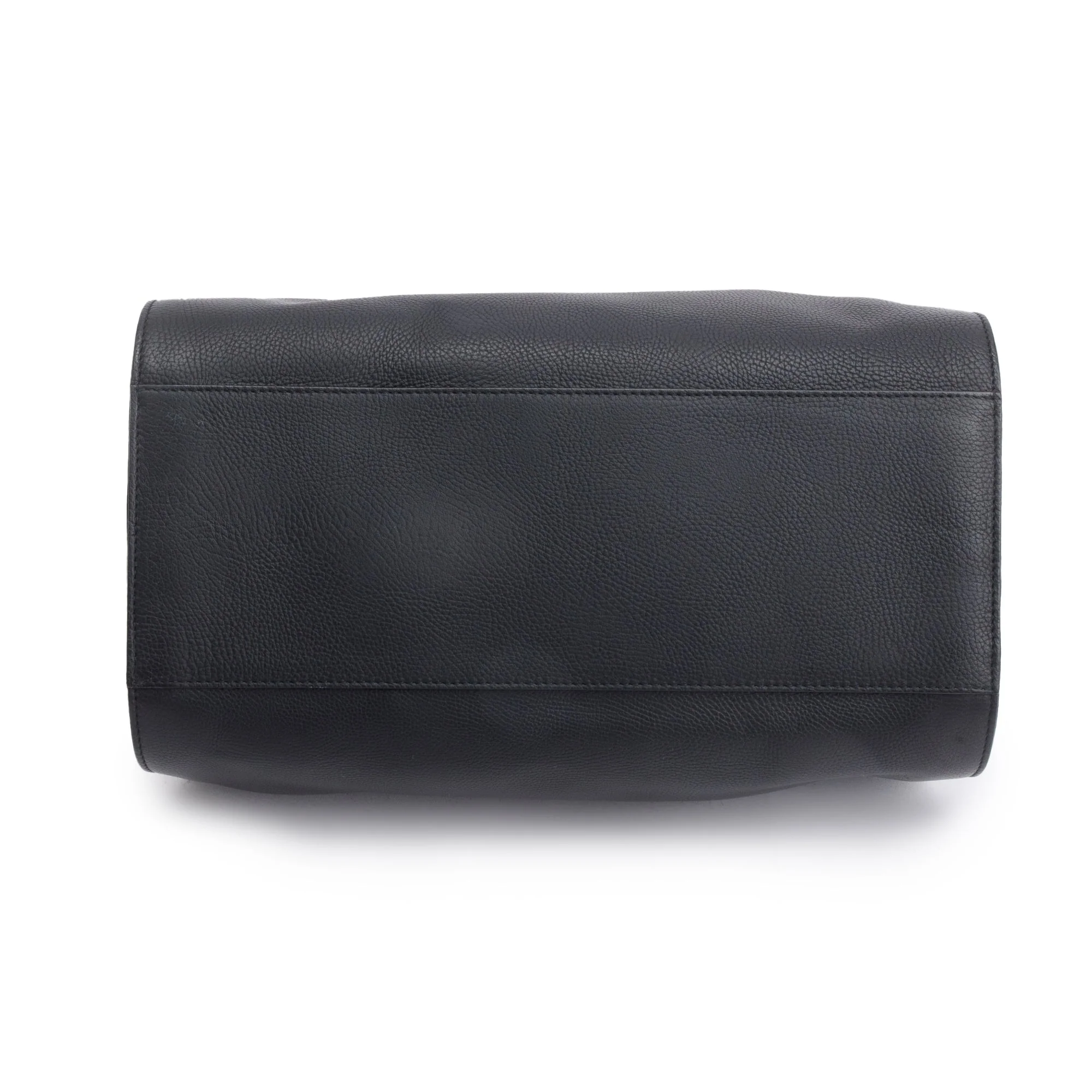 Balenciaga Black Leather M Tube Round Tote - Image 5