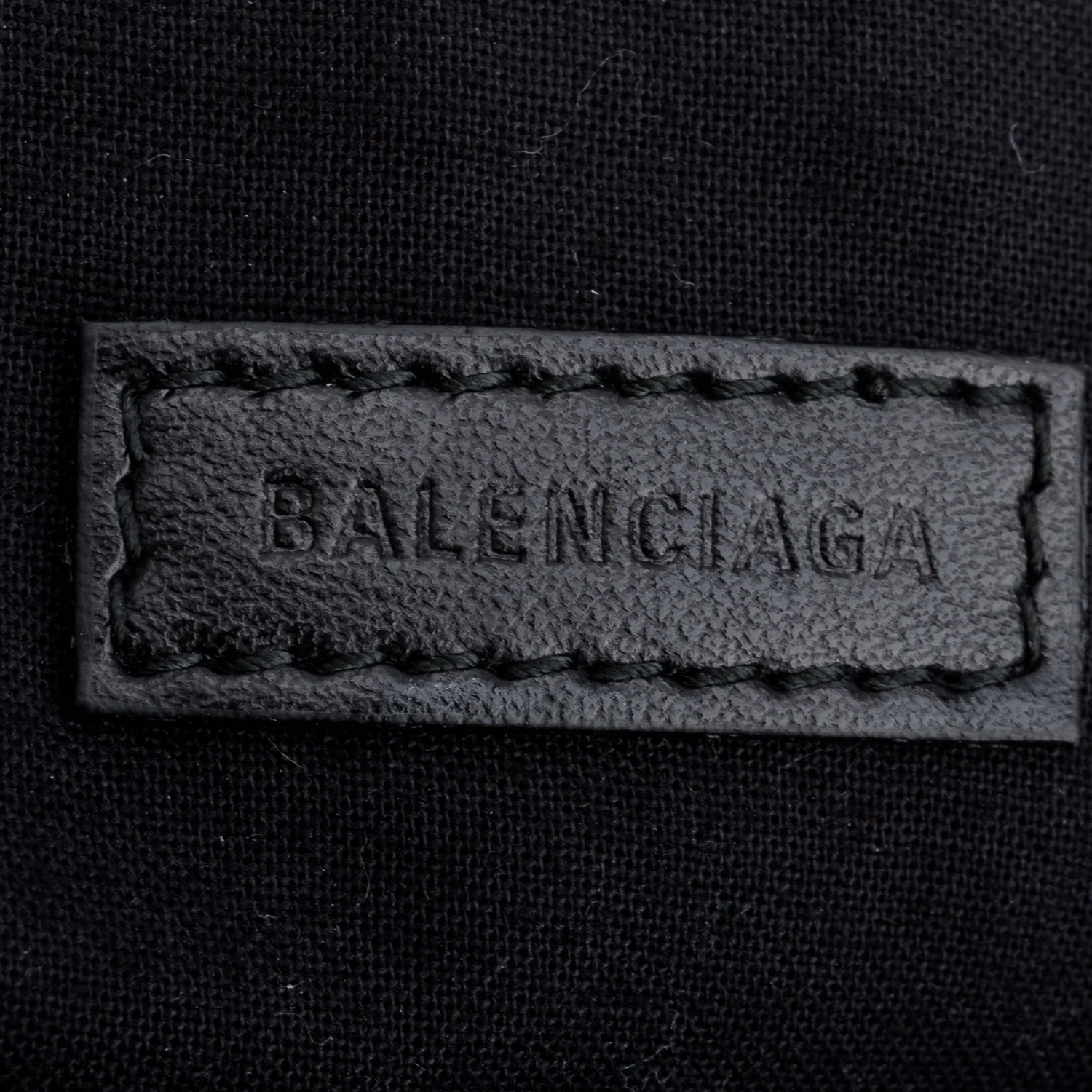 Balenciaga Black Nylon All Over Logo Explorer Backpack - Image 8