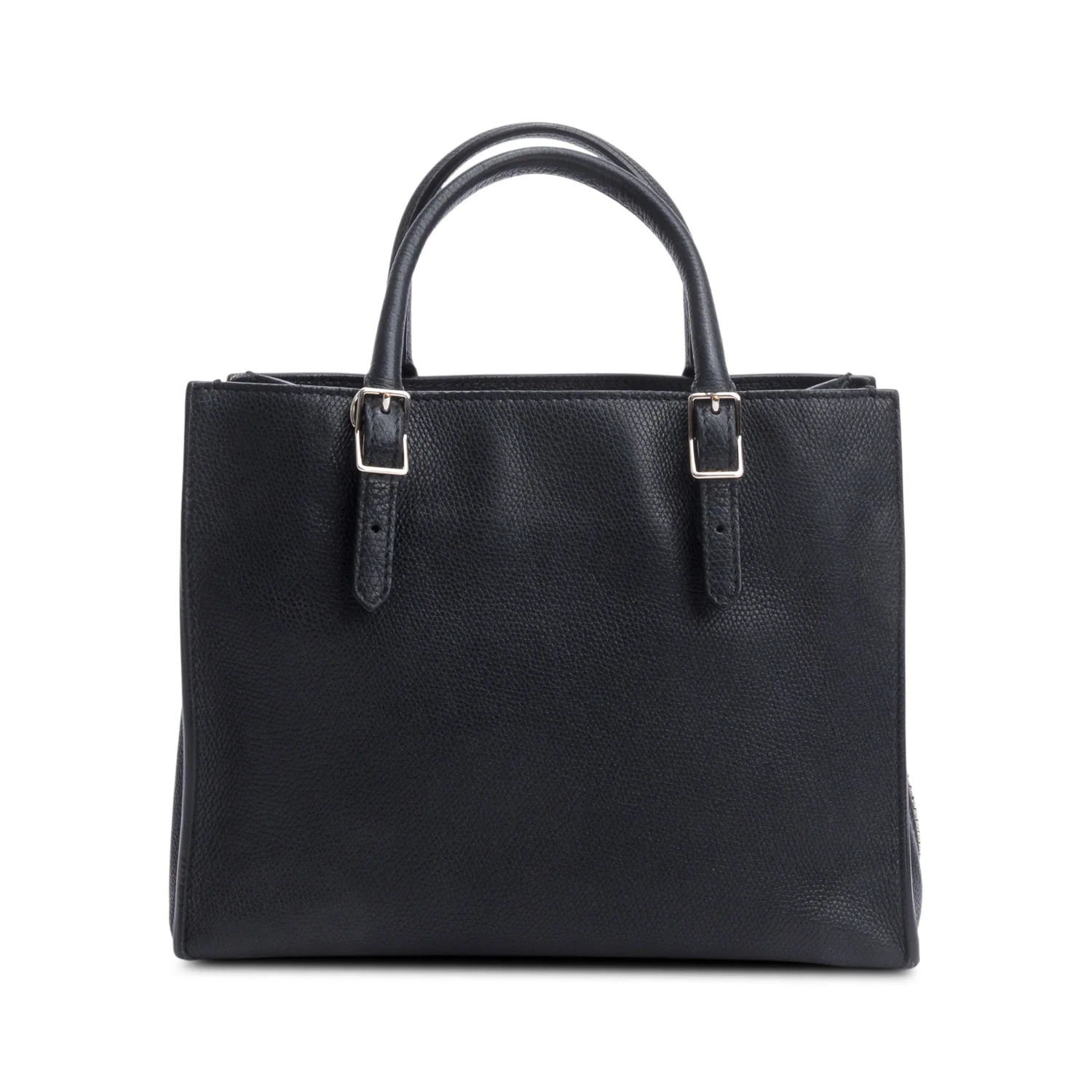 Balenciaga Black Veau Papier A4 Mini Tote - Image 4