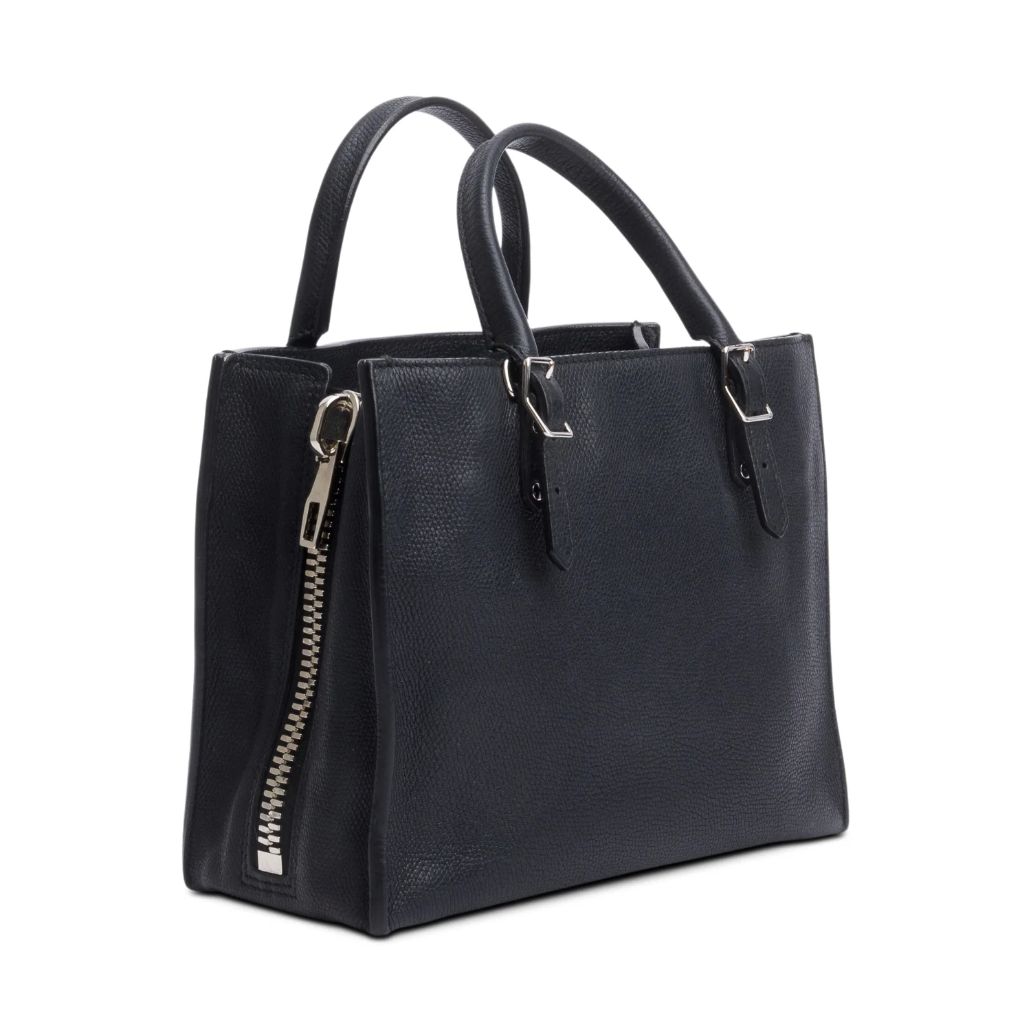 Balenciaga Black Veau Papier A4 Mini Tote - Image 5