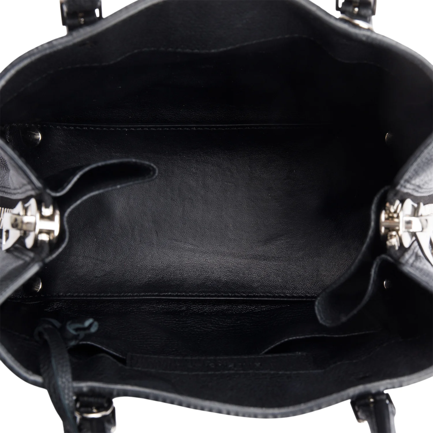 Balenciaga Black Veau Papier A4 Mini Tote - Image 7
