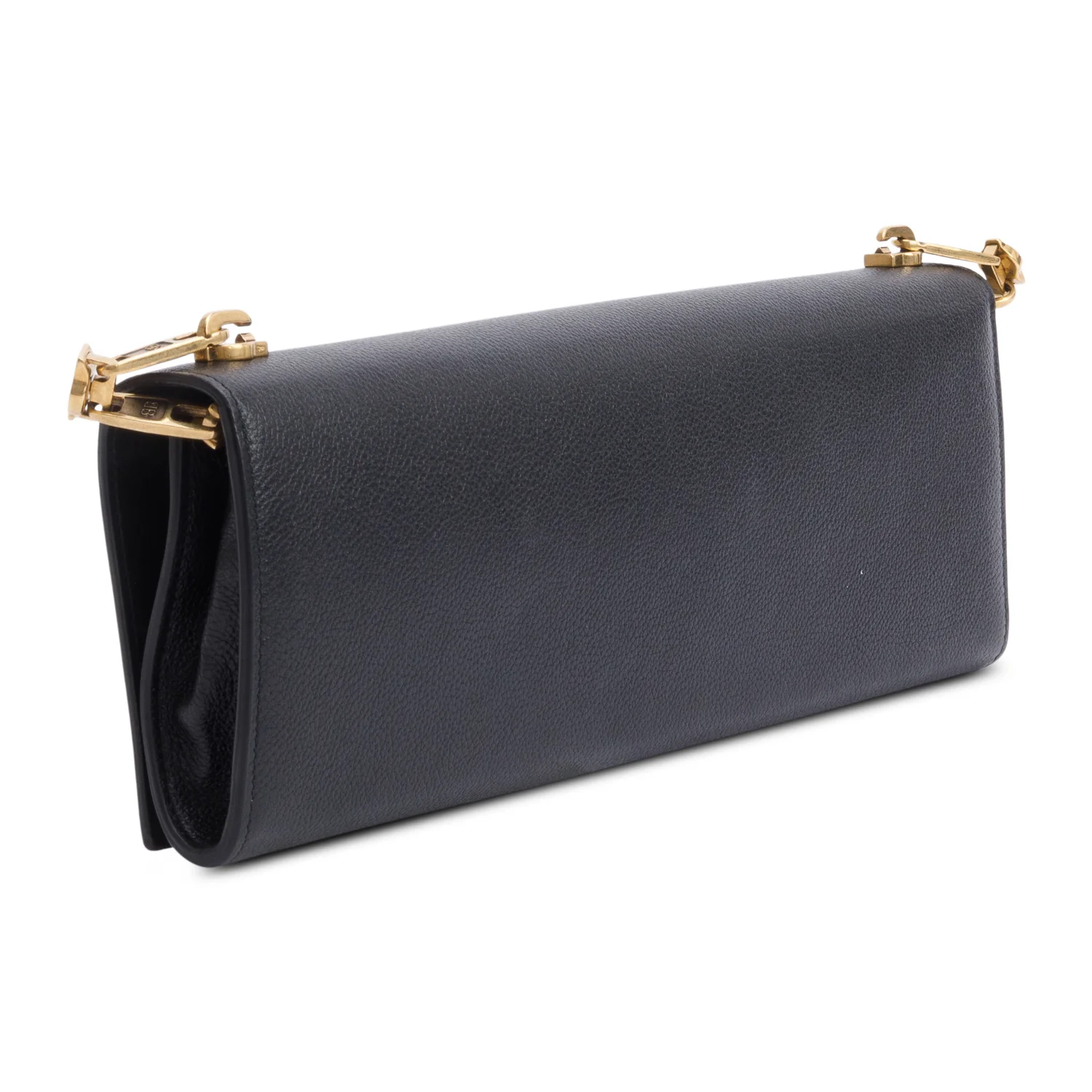 Balenciaga Essential Black Calfskin Leather Chain Shoulder Bag - Image 6