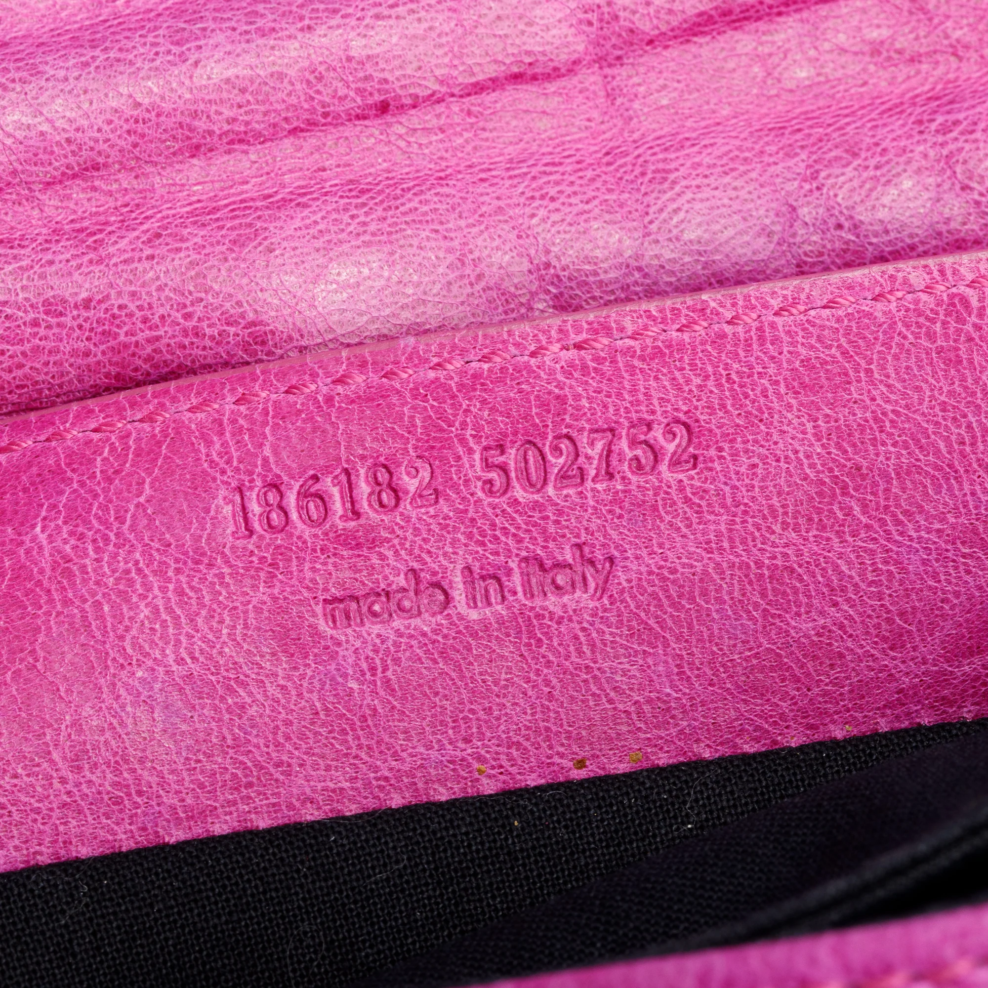 Balenciaga Purple Agneau Motocross Giant 21 Envelope Clutch - Image 6