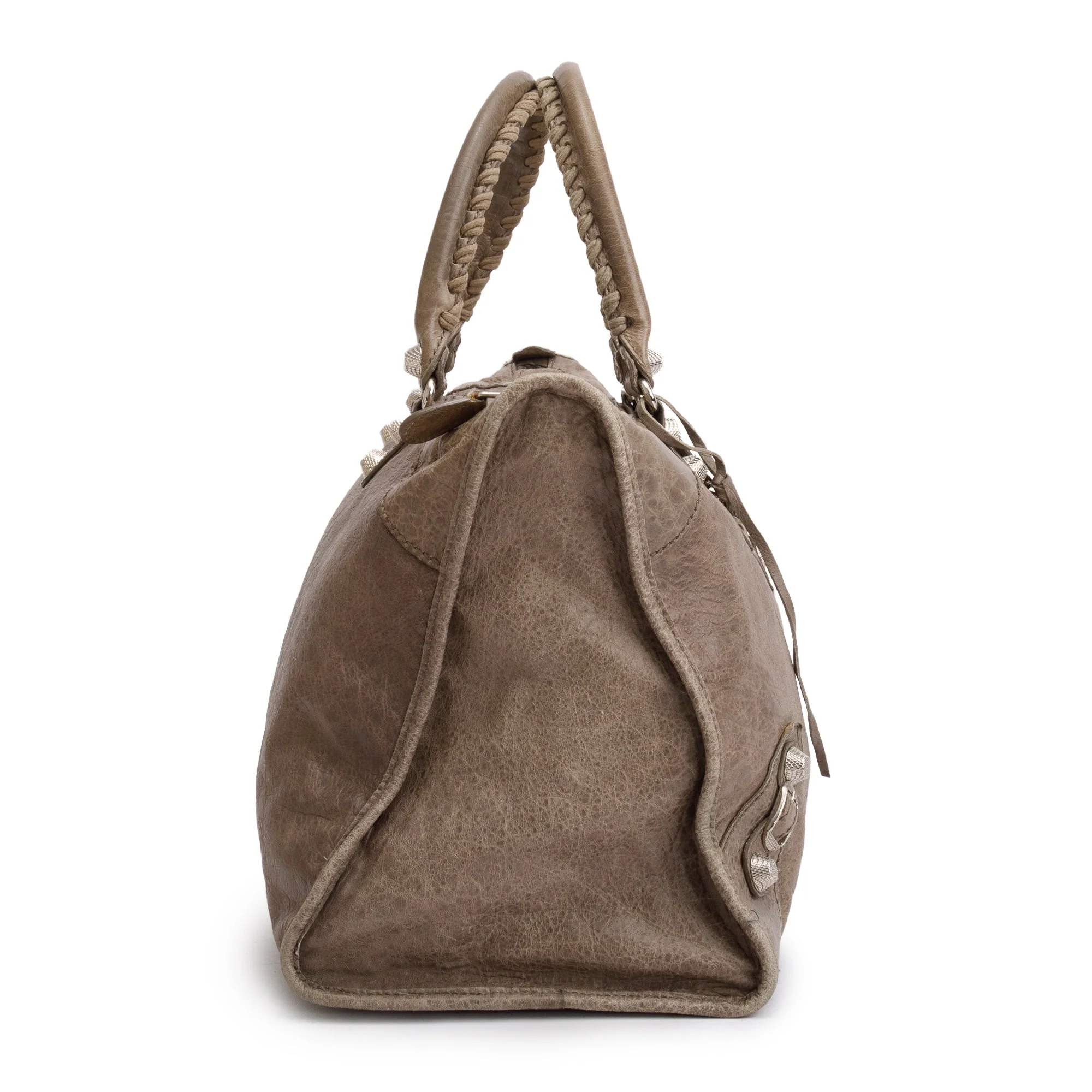 Balenciaga Taupe Agneau Leather Giant 12 City Bag - Image 2