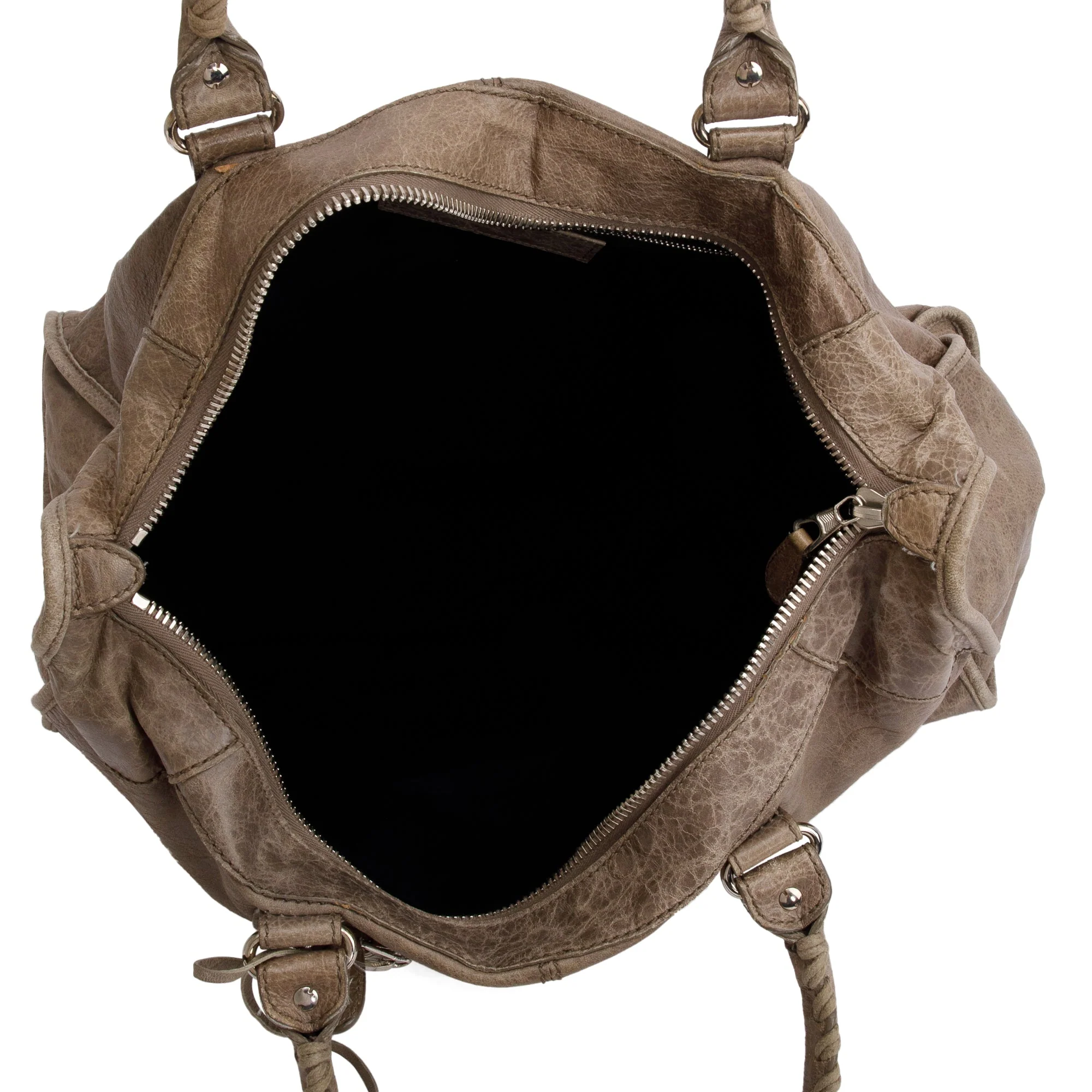 Balenciaga Taupe Agneau Leather Giant 12 City Bag - Image 6