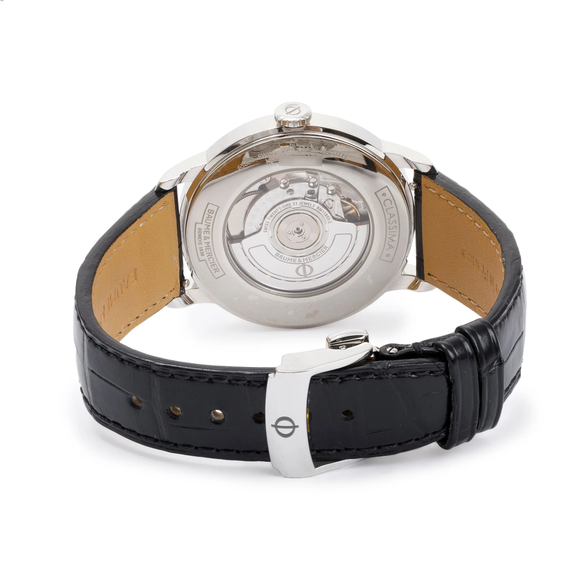 Baume & Mercier 2022 Stainless Steel Classima 42 MM Automatic GMT Watch w/ Box & Papers - Image 4