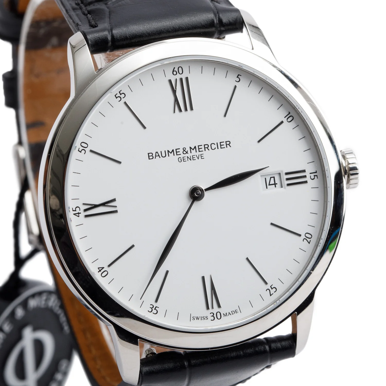 Baume & Mercier 2023 Stainless Steel Classima 40 MM Quartz Watch White Dial  M0A10323 w/ Box & Papers - Image 3