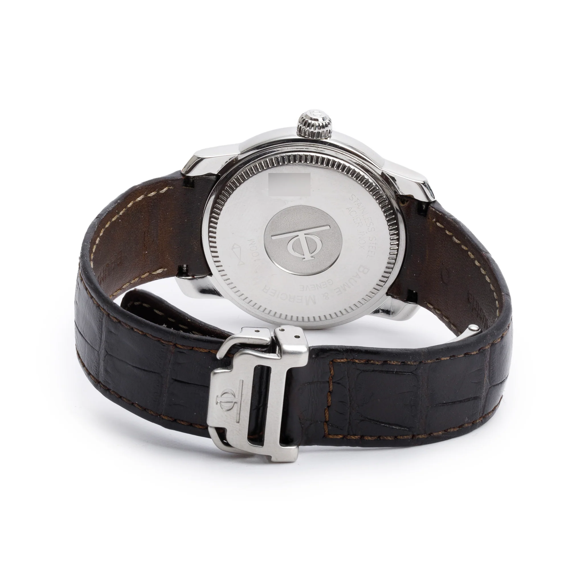 Baume & Mercier Stainless Steel Capeland 37 MM Quartz Watch - Image 3