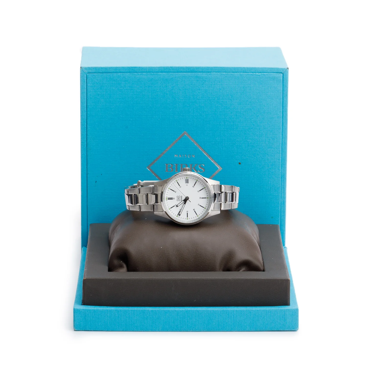 Birks Stainless Steel 29 MM Quartz Watch w/ Box - Image 2