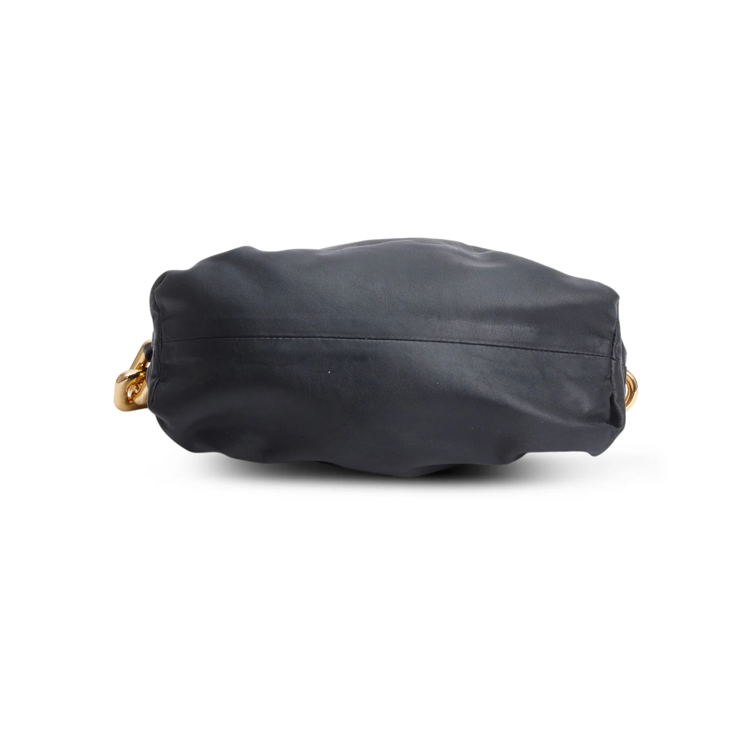 Bottega Veneta Black Nappa Leather The Chain Pouch - Image 7