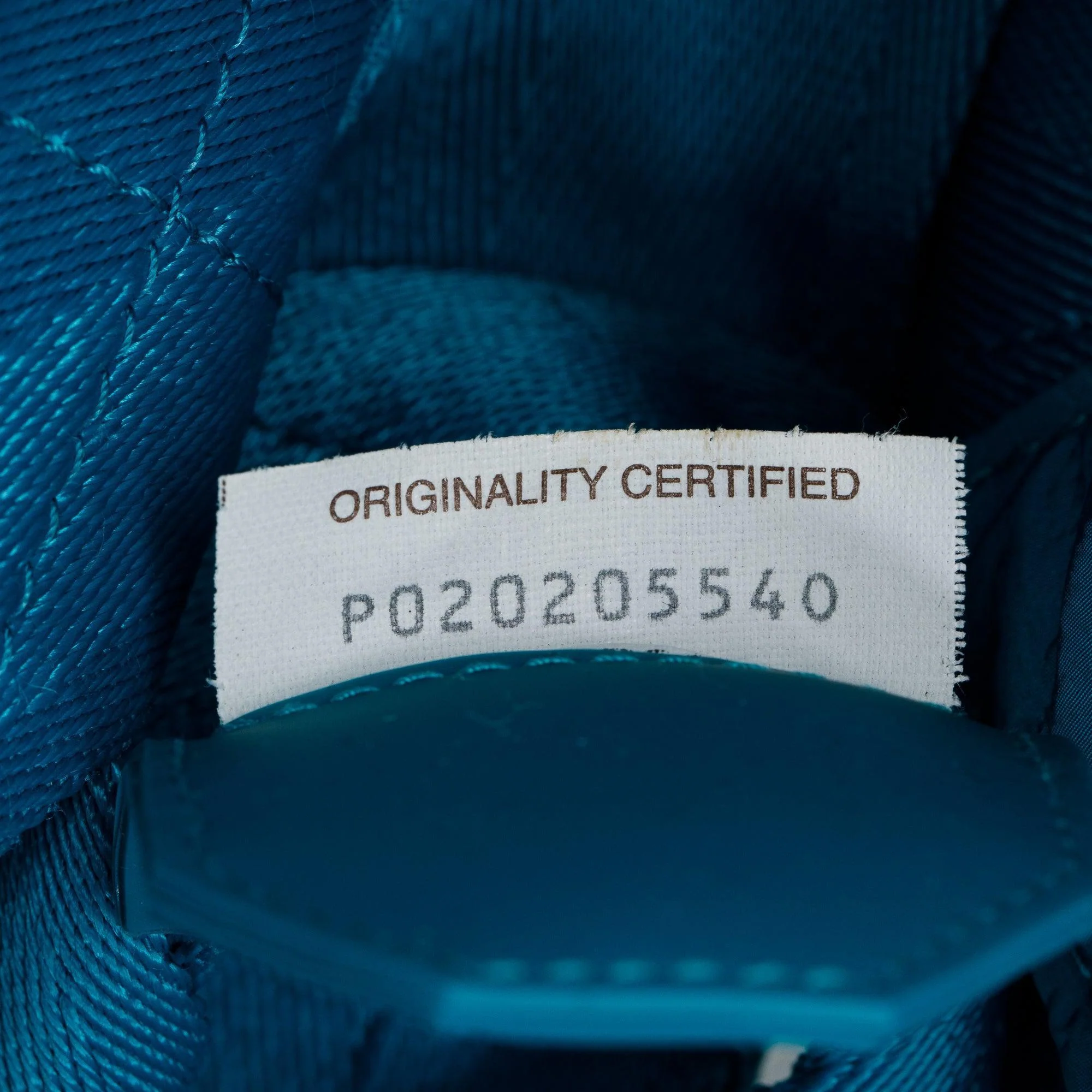 Bottega Veneta Blue Webbing Intrecciato Cassette Bag - Image 10