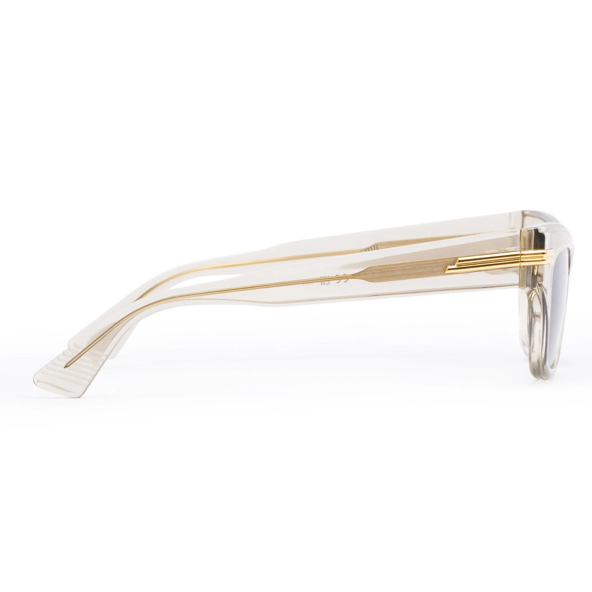 Bottega Veneta BV1122S Transparent Acetate Cat Eye Sunglasses w/ Case - Image 3