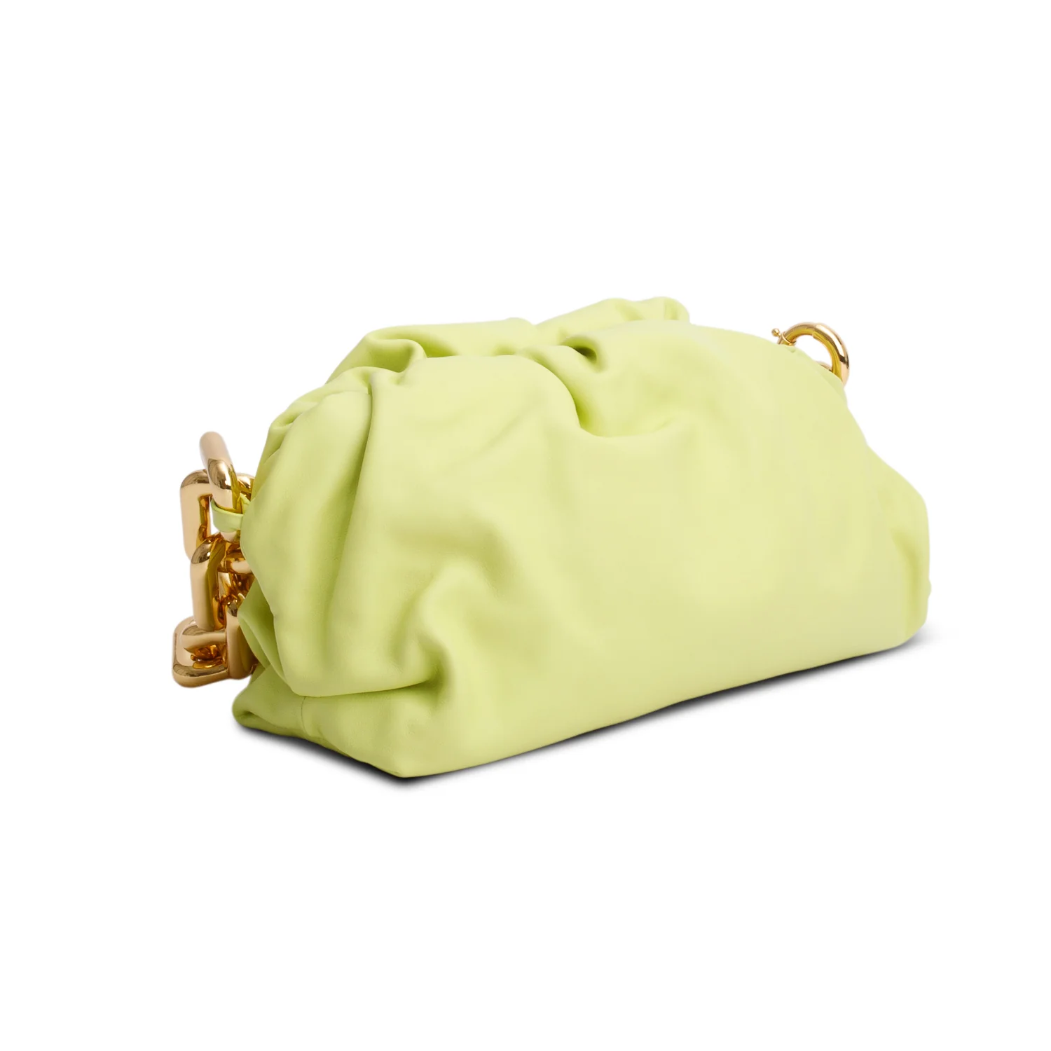 Bottega Veneta Green Nappa Leather The Chain Pouch - Image 4