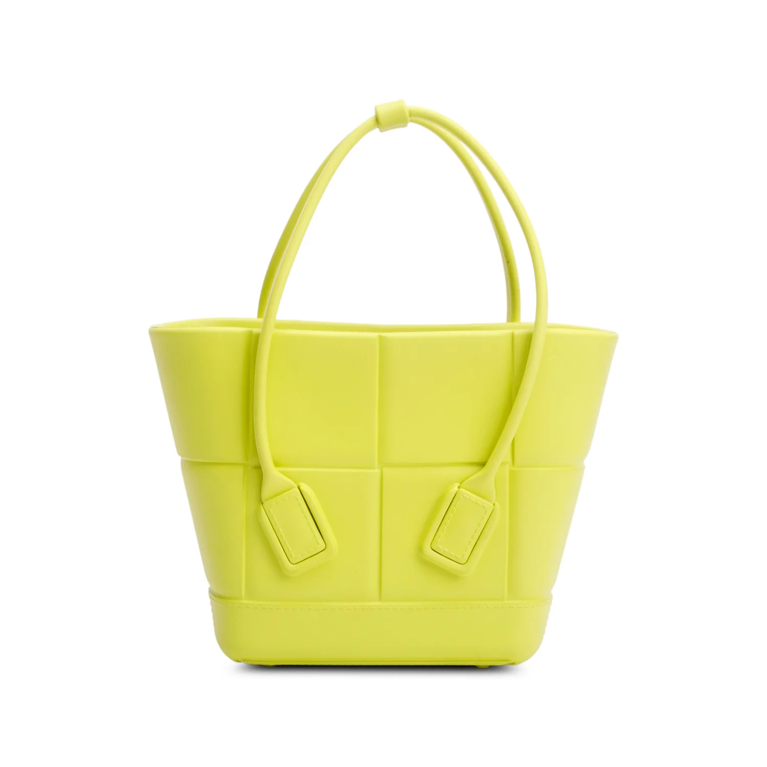 Bottega Veneta Kiwi Rubber Mini Arco Tote - Image 3