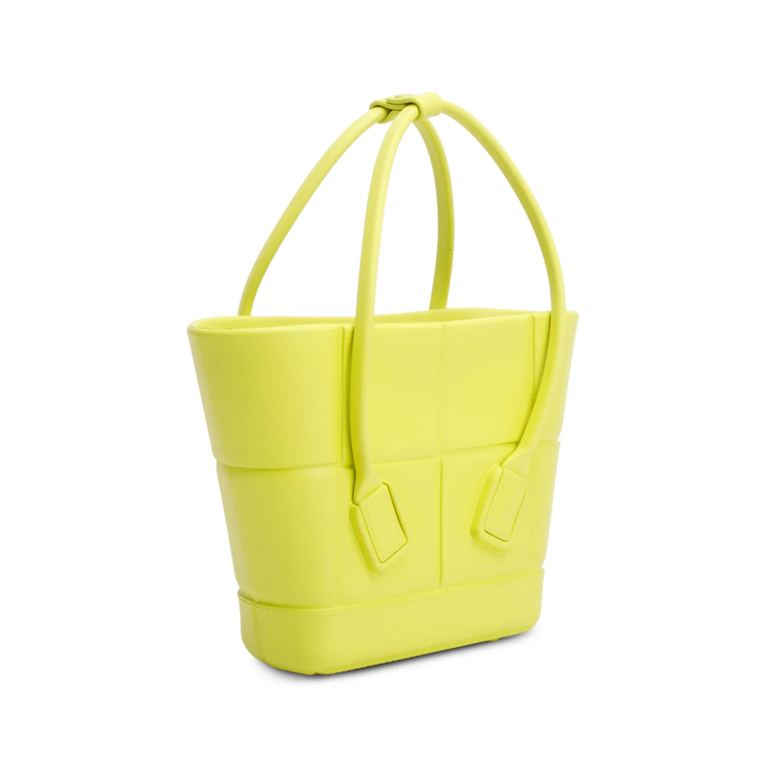 Bottega Veneta Kiwi Rubber Mini Arco Tote - Image 4