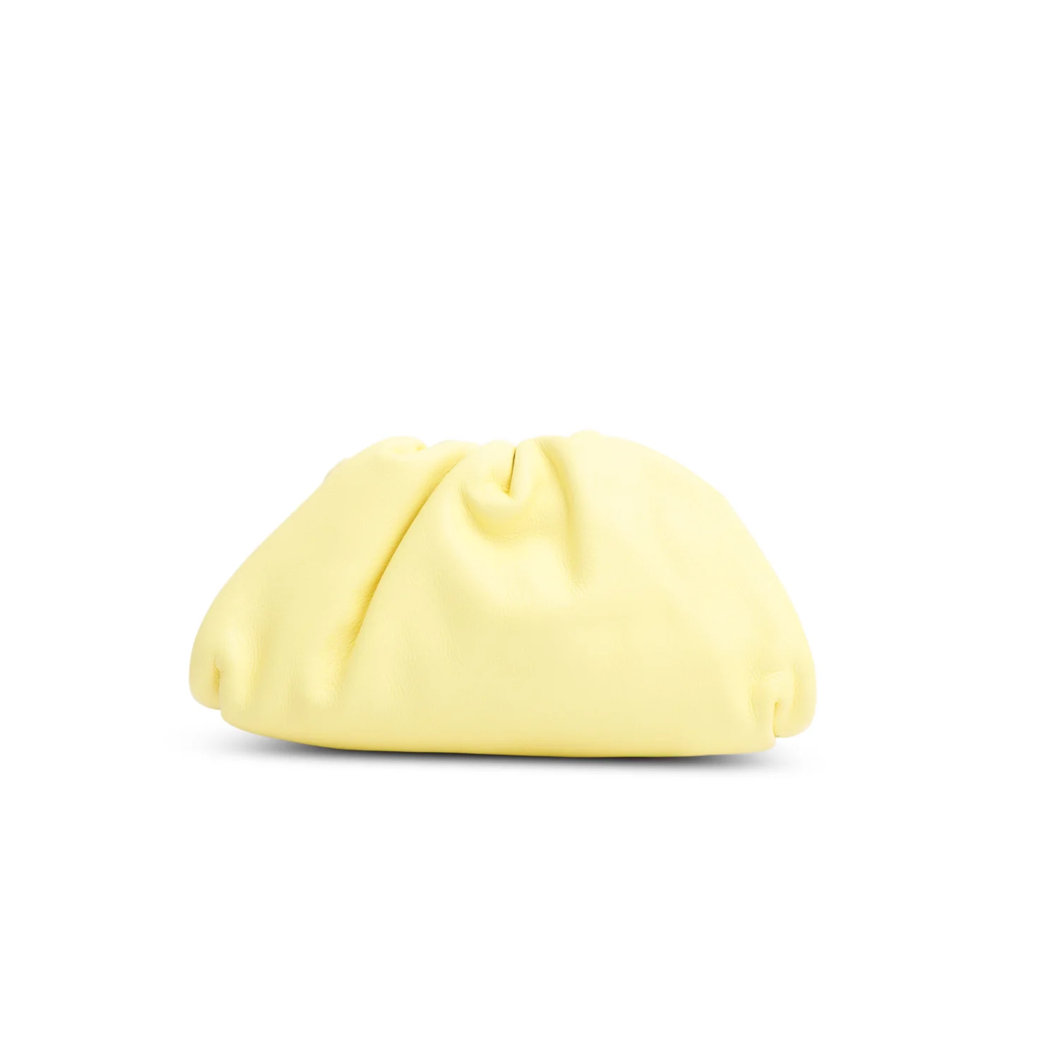 Bottega Veneta Yellow Butter Calfskin Leather The Mini Pouch - Image 5