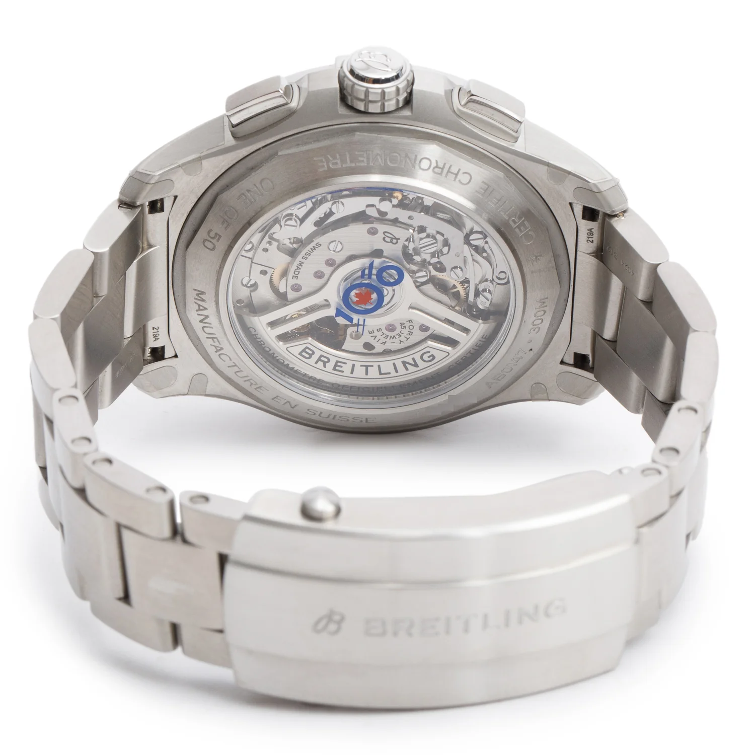 Breitling 2025 Stainless Steel Royal Canadian Air Force Avenger B01 44 MM Chronograph Automatic Watch AB0147 w/ Box & Papers - Image 4