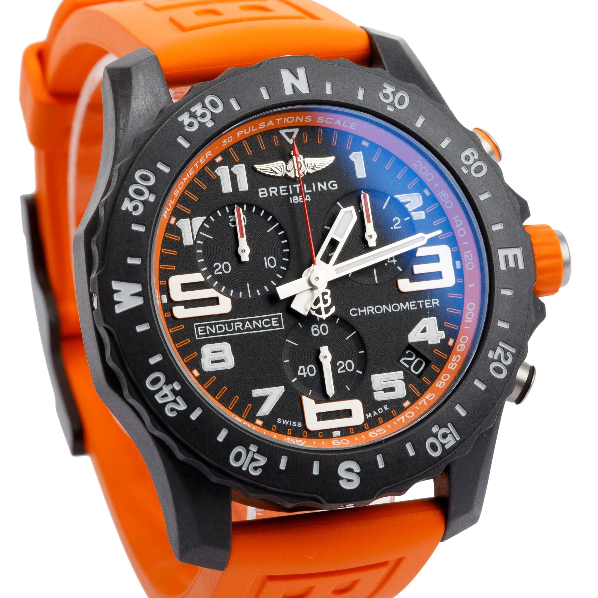 Breitling Breitlight Black Polymer Endurance Pro 44MM Watch w/ Box & Papers - Image 3