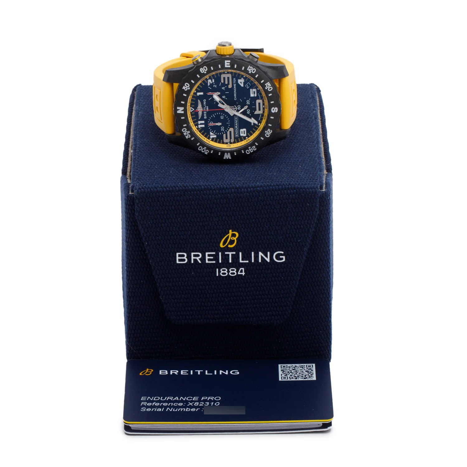 Breitling Breitlight Black Polymer Endurance Pro 44MM Watch Yellow X82310 w/ Box & Papers - Image 2