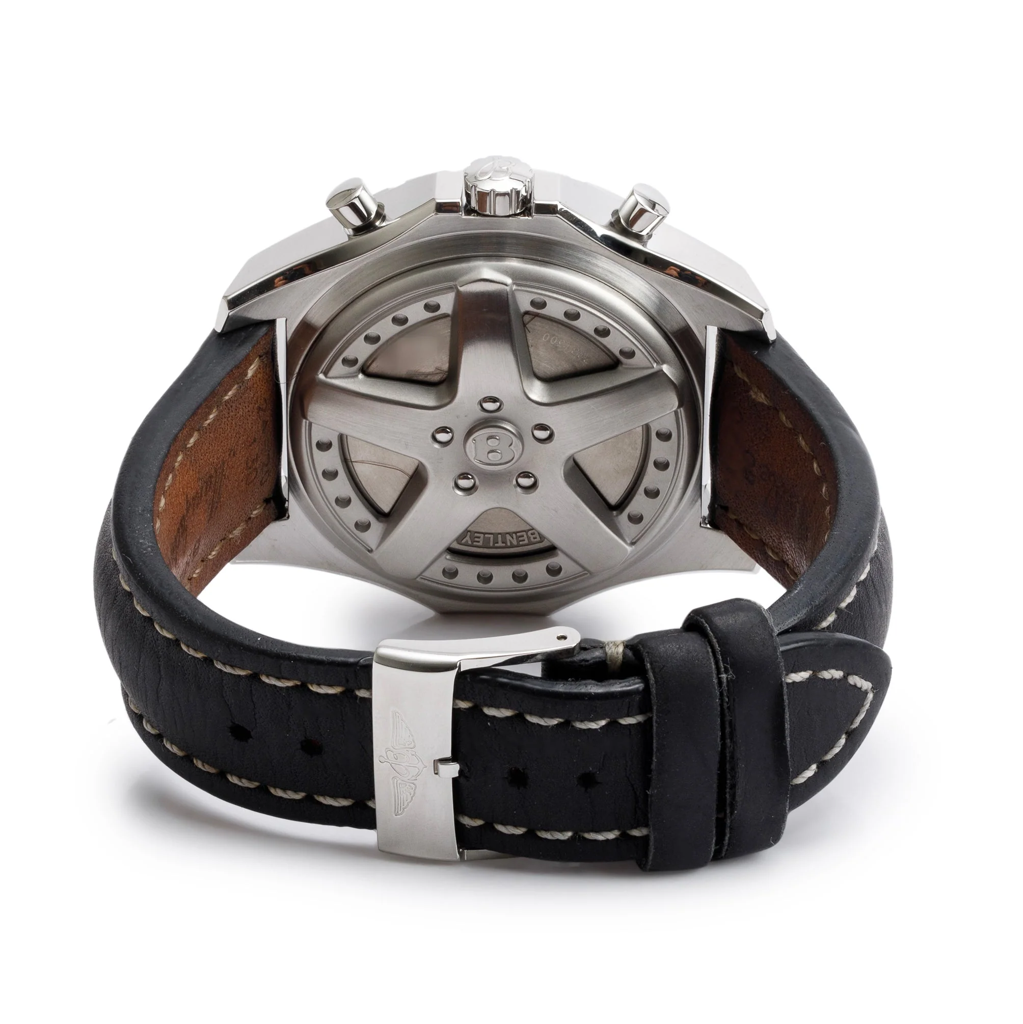 Breitling Stainless Steel Bentley 6.75 49 MM Automatic Chronograph Watch - Image 3