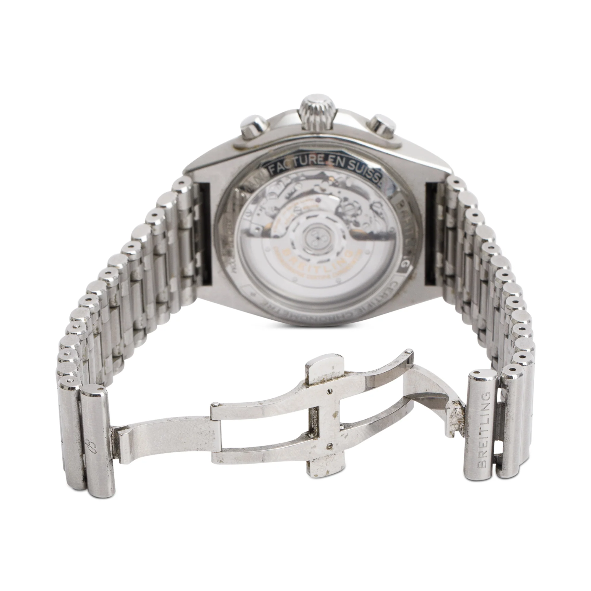 Breitling Stainless Steel Chronomat B01 42 MM Automatic Chronograph Watch Black Dial AB0134 w/ Box & Papers - Image 5