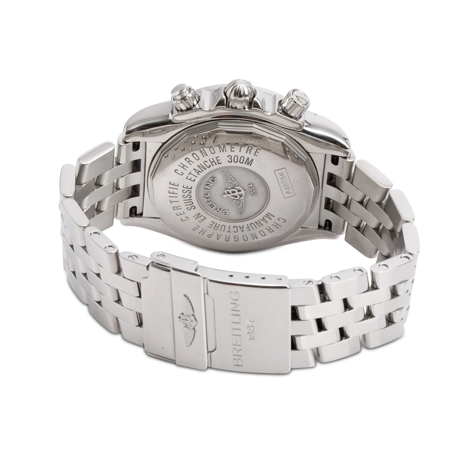 Breitling Stainless Steel Chronomat Evolution 44 MM Automatic Chronograph Watch A13356 - Image 3