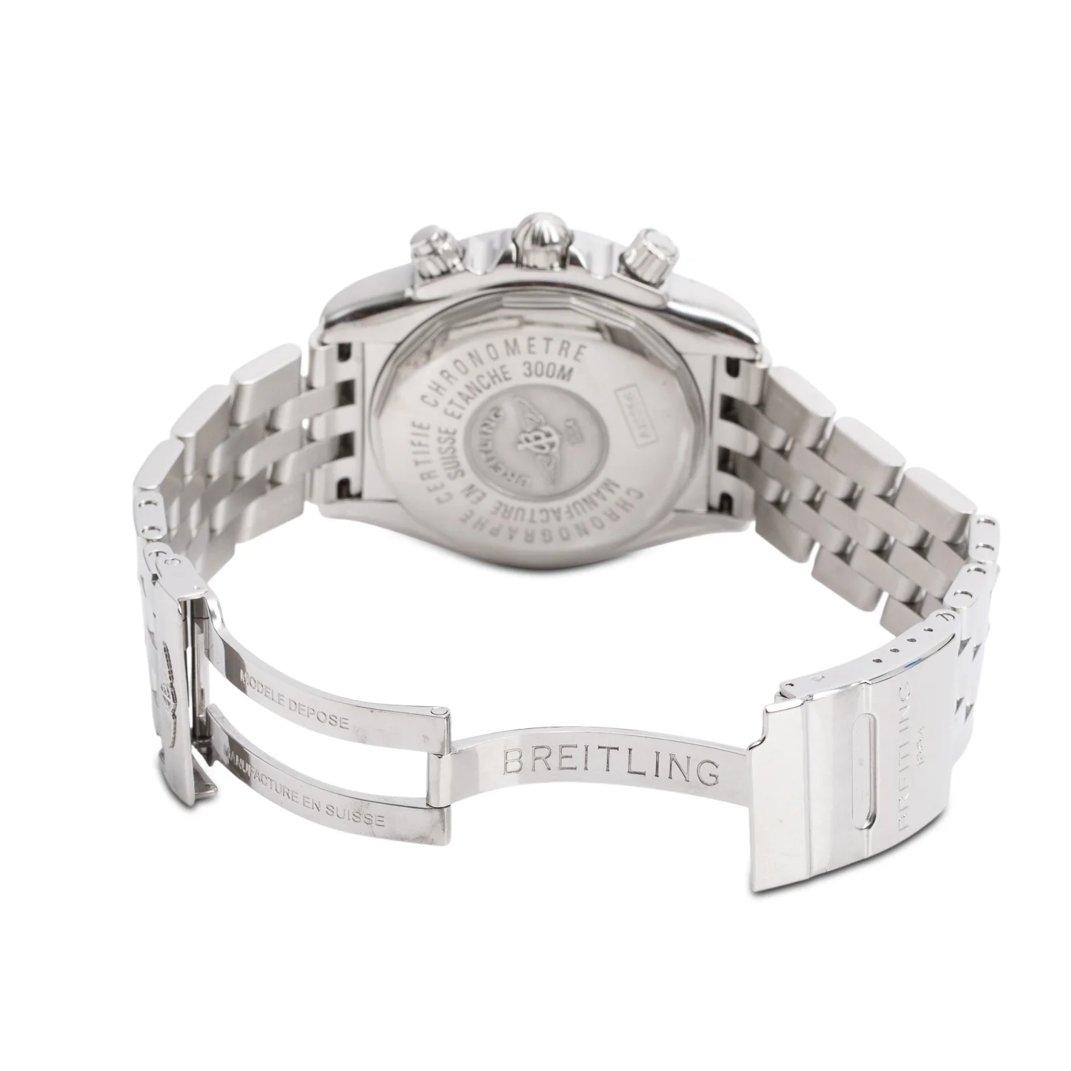 Breitling Stainless Steel Chronomat Evolution 44 MM Automatic Chronograph Watch A13356 - Image 4