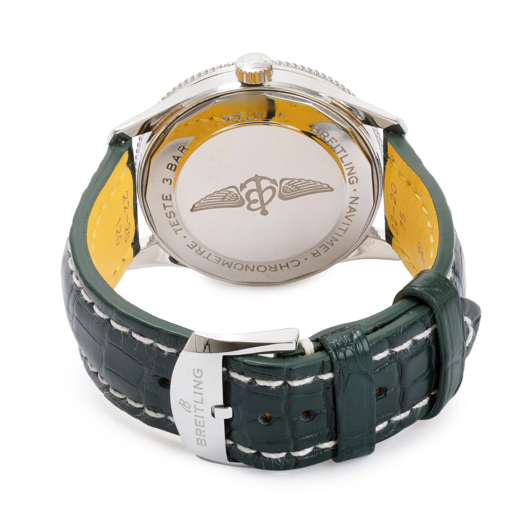 Breitling Stainless Steel Navitimer 41 MM Automatic Watch w/ Box - Image 4