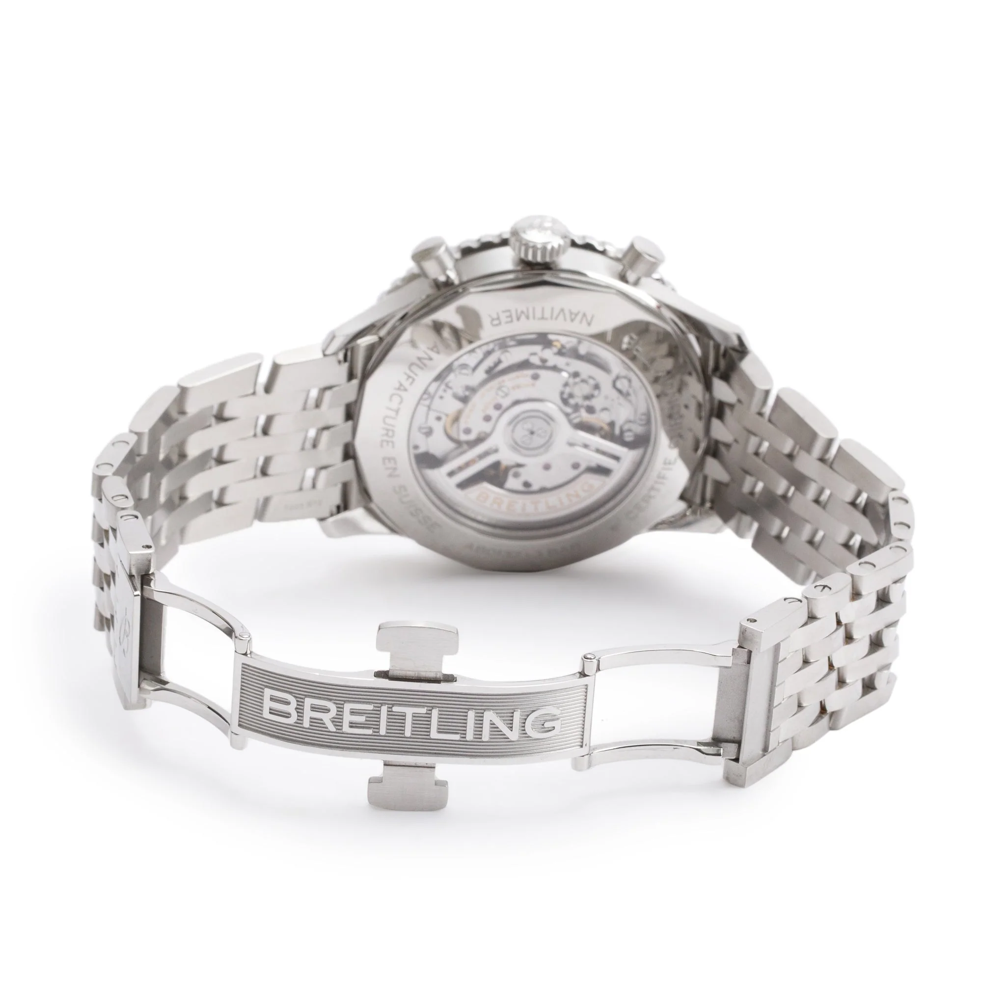 Breitling Stainless Steel Navitimer B01 46 MM Automatic Watch w/ Box, Papers & Receipt - Image 5