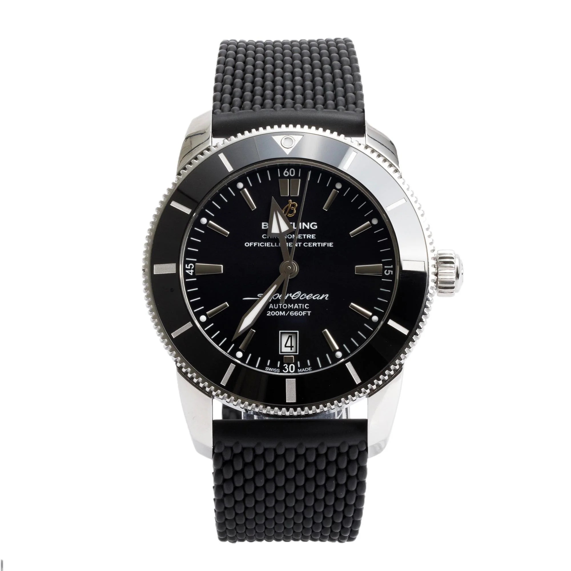 Breitling Stainless Steel Superocean Heritage B20 46 MM Automatic Watch AB2020