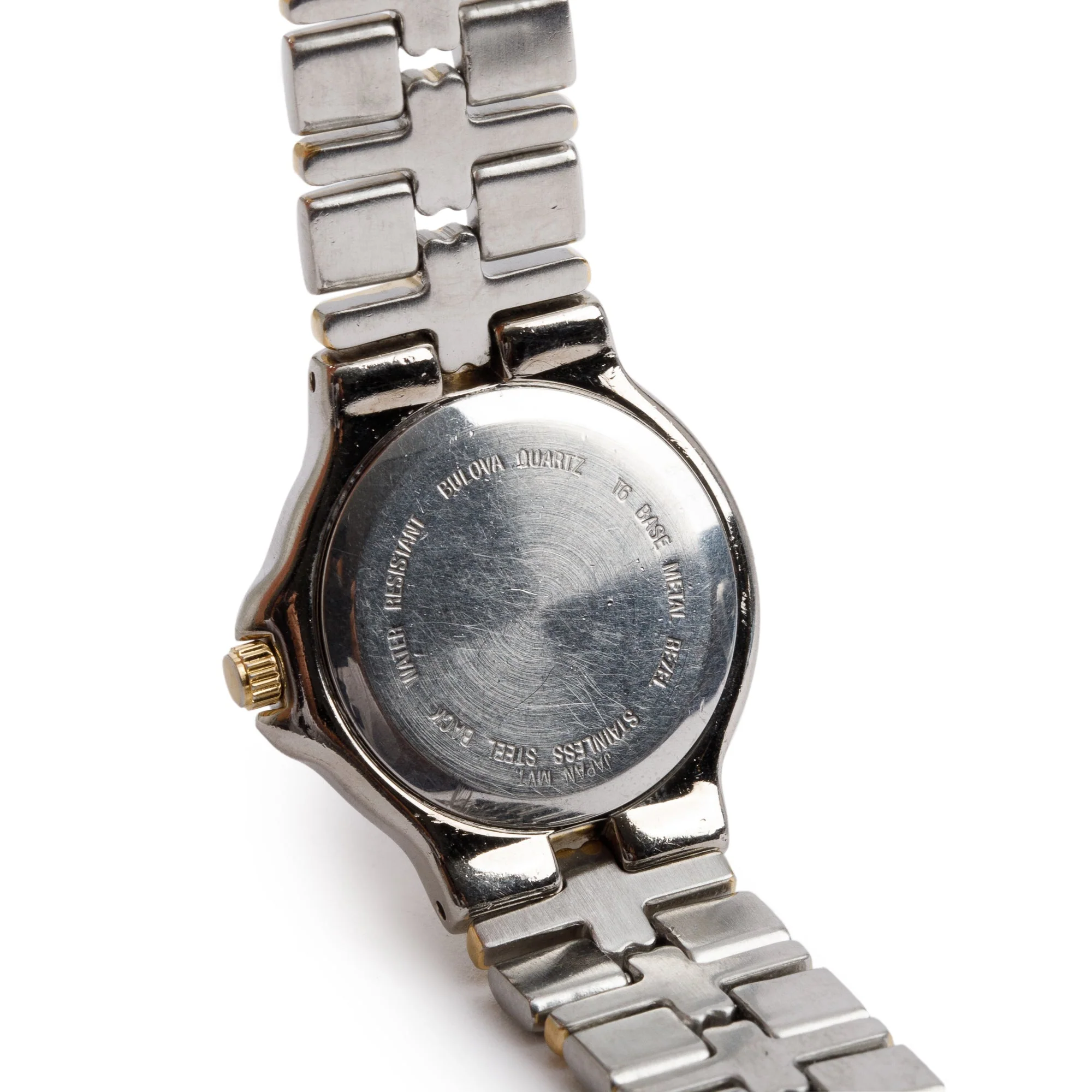 Bulova Two-Tone Stainless Steel Classic 25 MM Ladies Quartz Watch 98M36 - Image 5