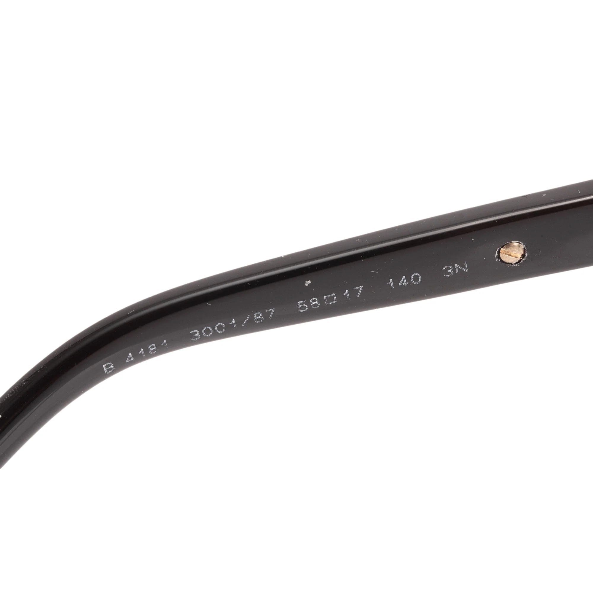 Burberry B 4181 Check/Black Acetate Rectangular Sunglasses w/ Box & Case - Image 4