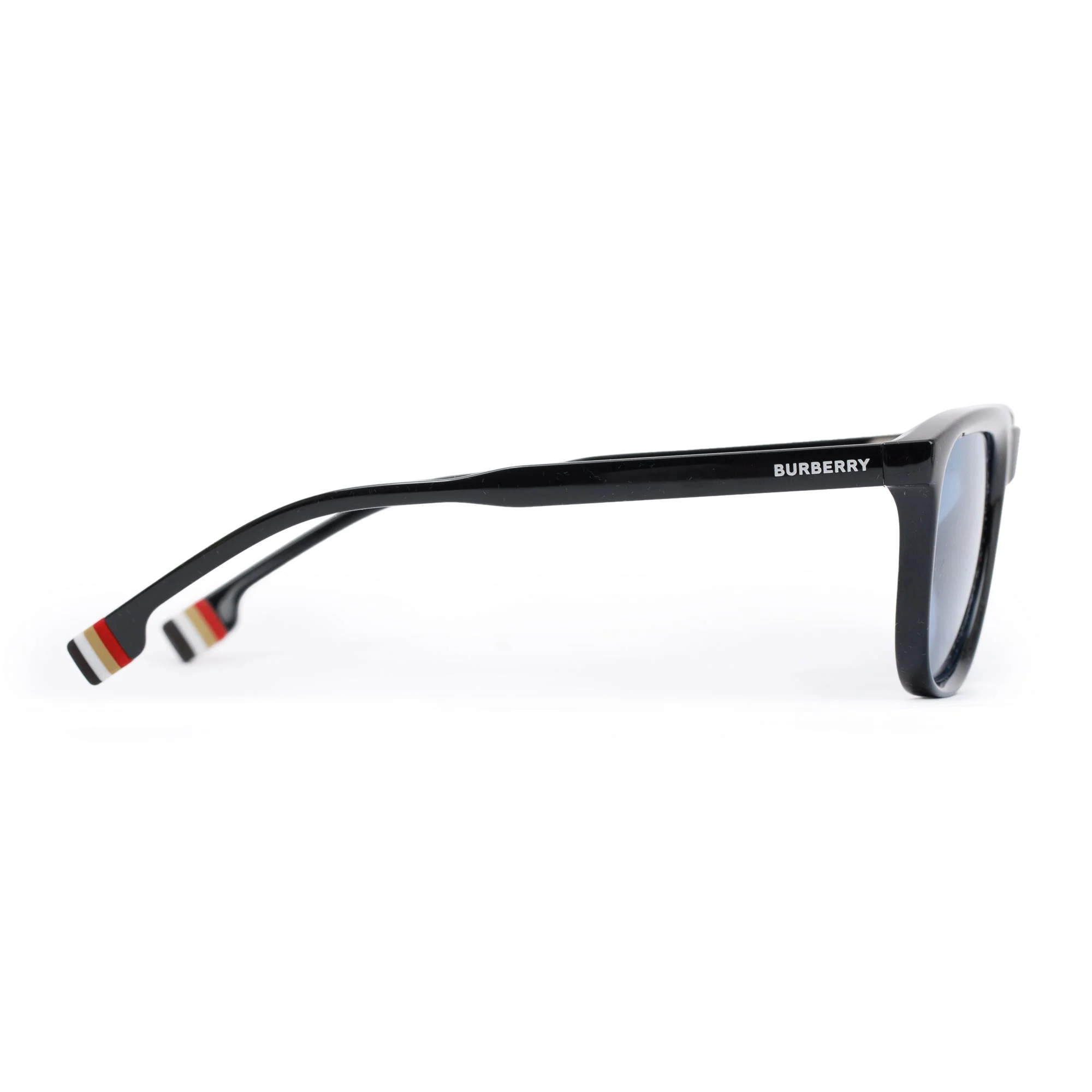 Burberry B 4381-U Black Acetate Square Sunglasses w/ Box & Case - Image 3