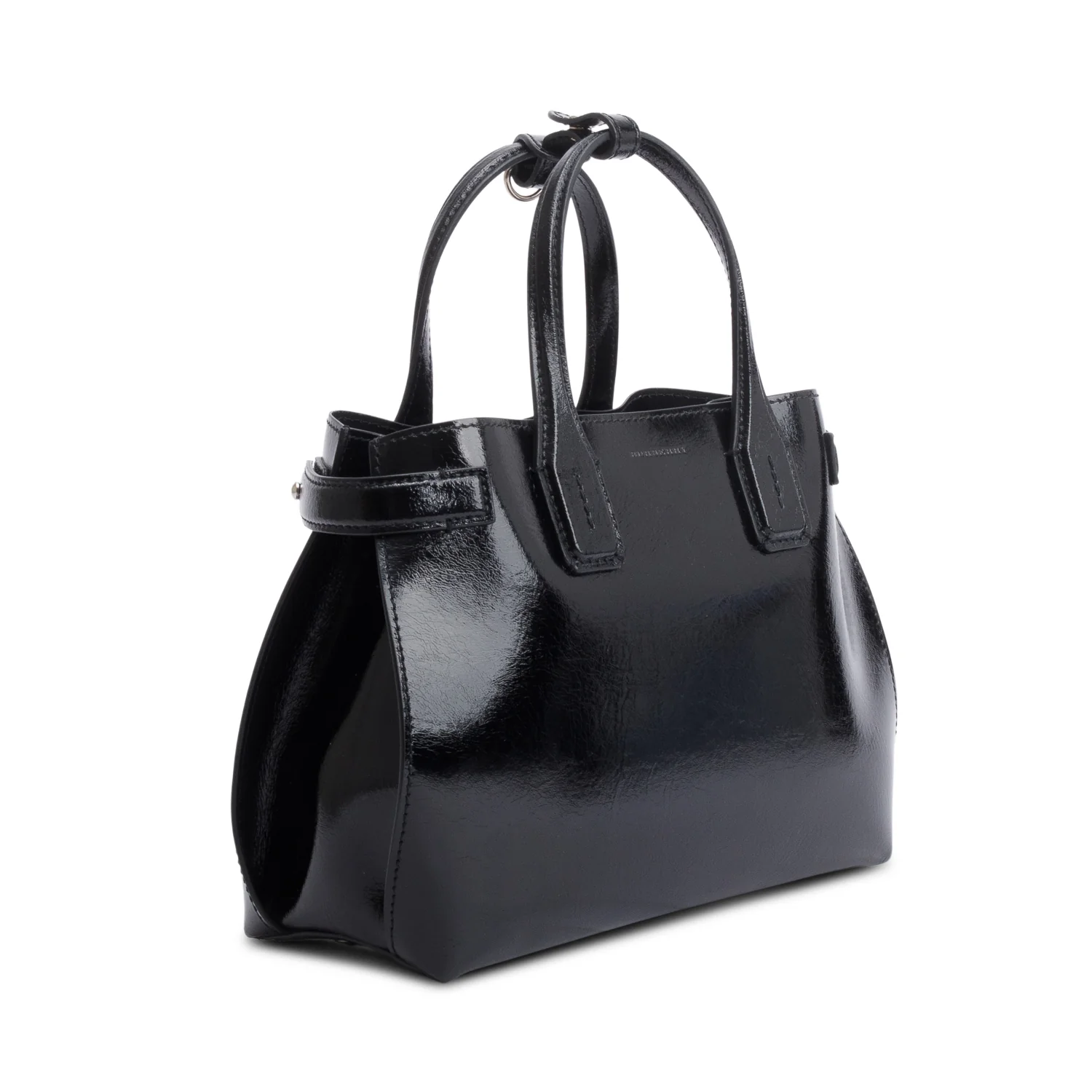 Burberry Black Calfskin Leather Soft Banner Tote w/ Receipt - Image 4