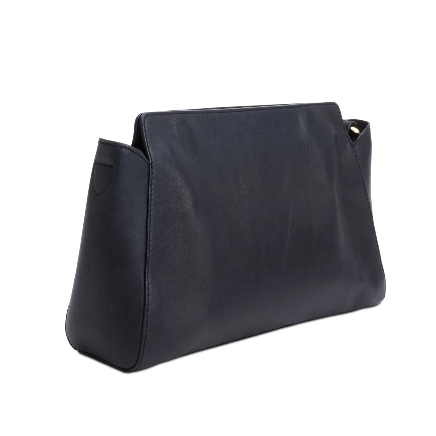 Burberry Black Leather Front Pocket Crossbody Bag - Image 6