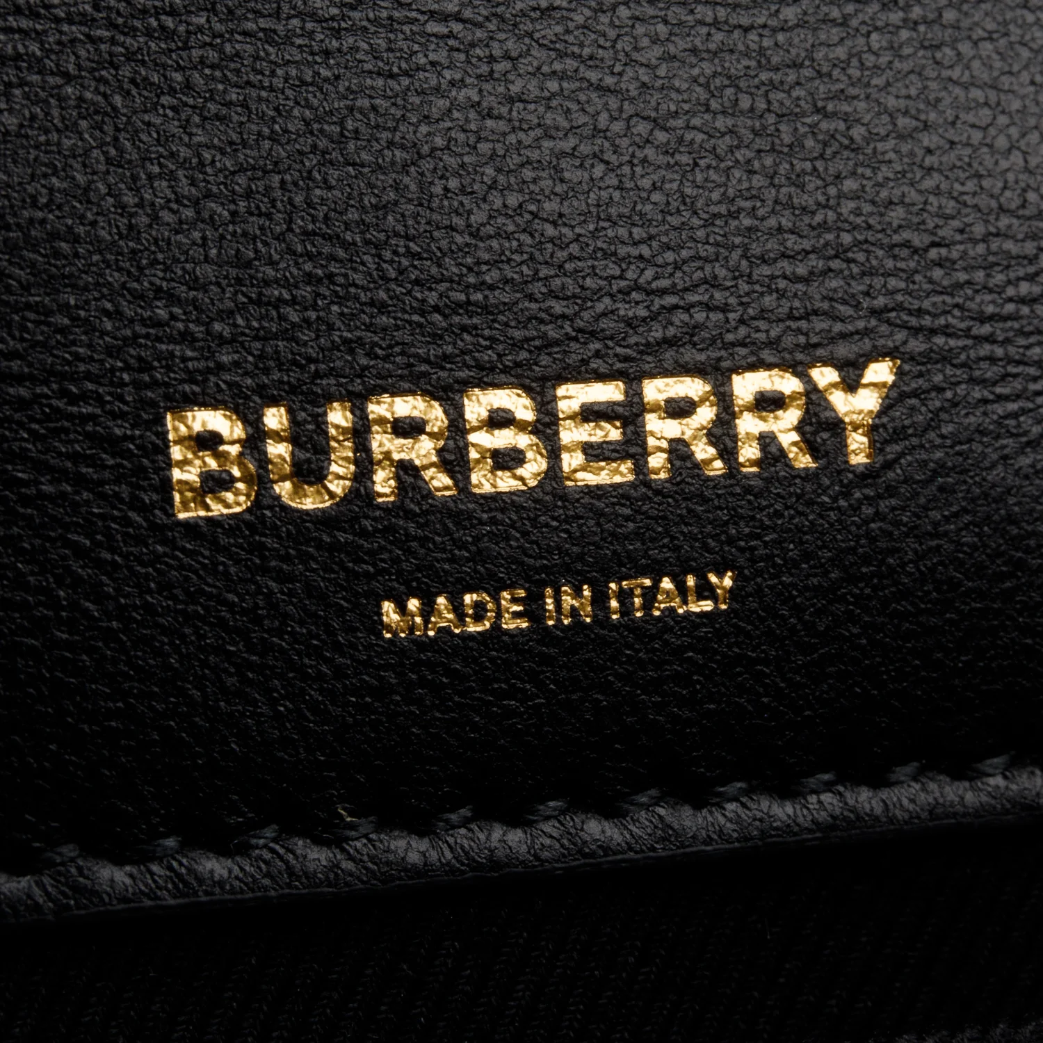 Burberry Black Quilted Leather Mini Lola Bag - Image 9
