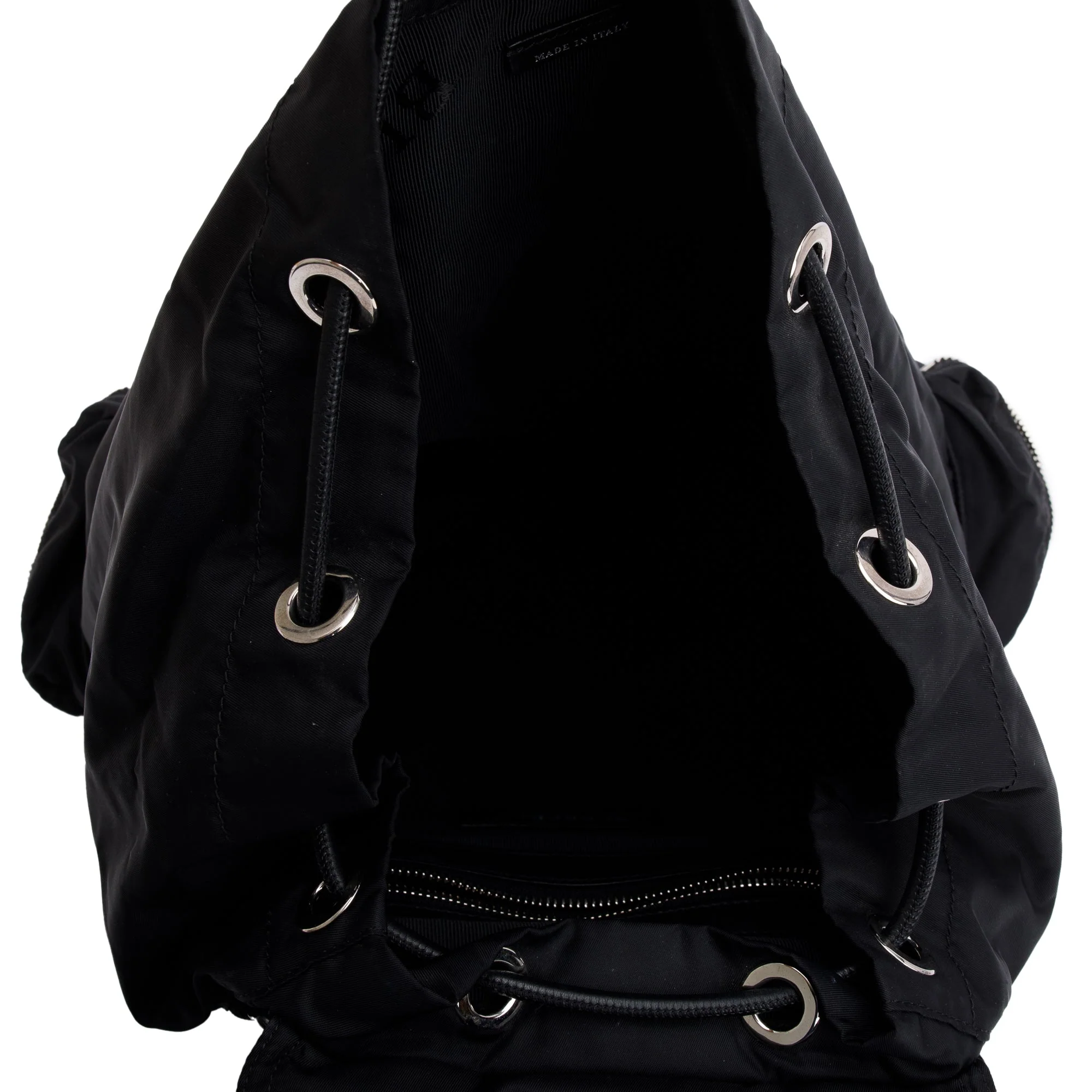Burberry Black Technical Nylon Large Rucksack Backpack - Image 9